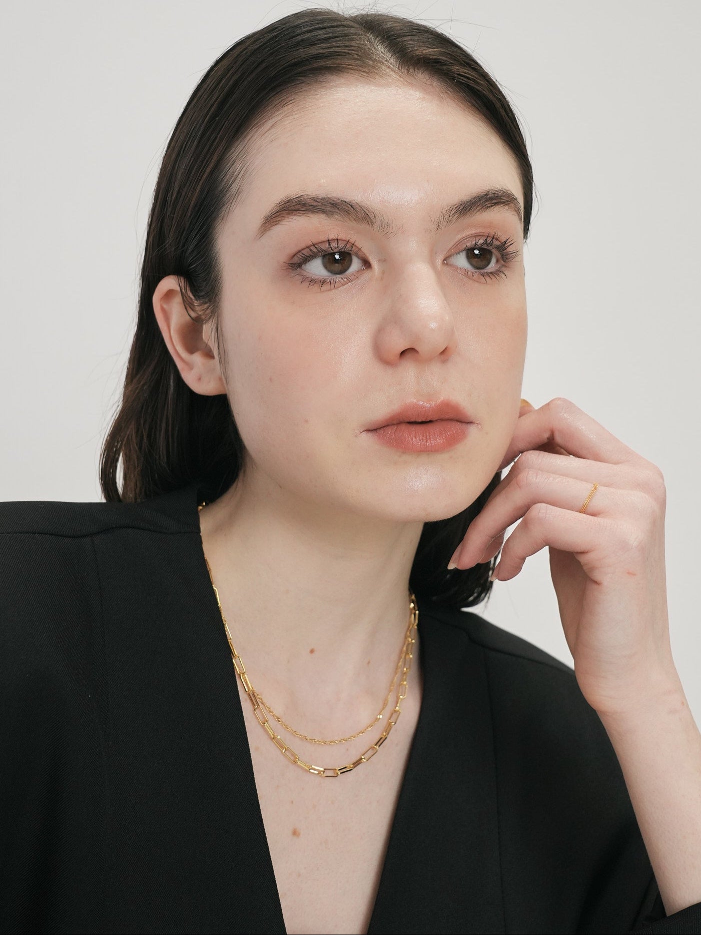 twins sparkle necklace