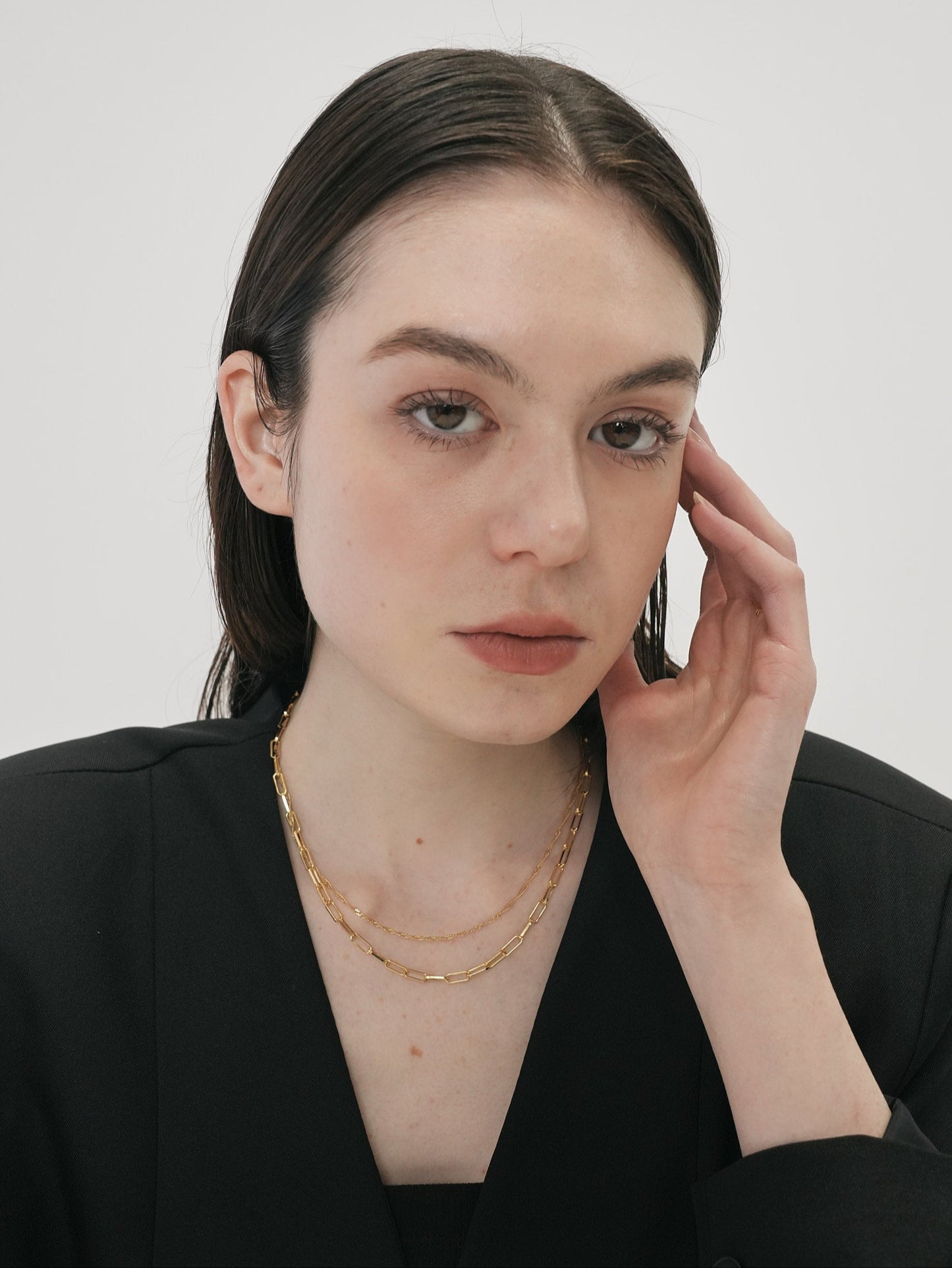 twins sparkle necklace