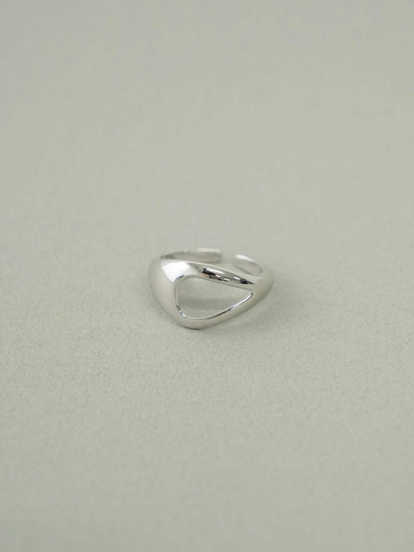 open triangle ring