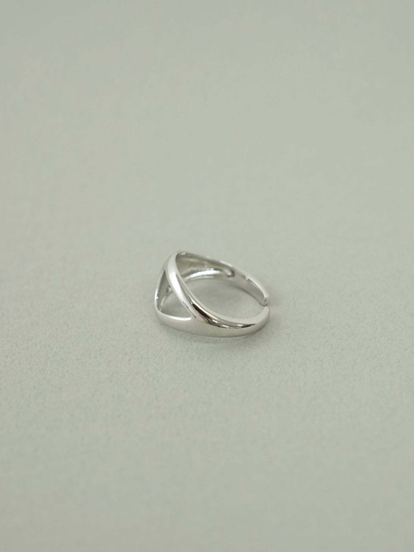 open triangle ring