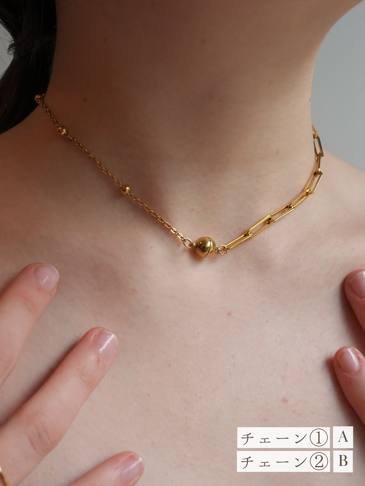 2way choice necklace / 316L(金属アレルギー対応)