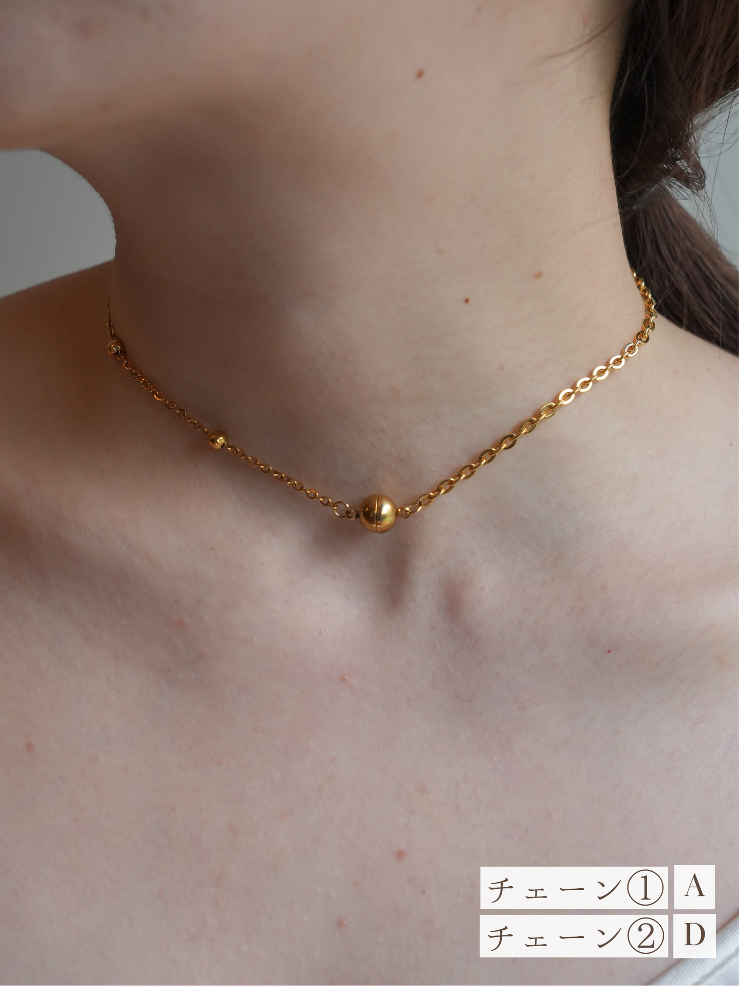 2way choice necklace / 316L(金属アレルギー対応)