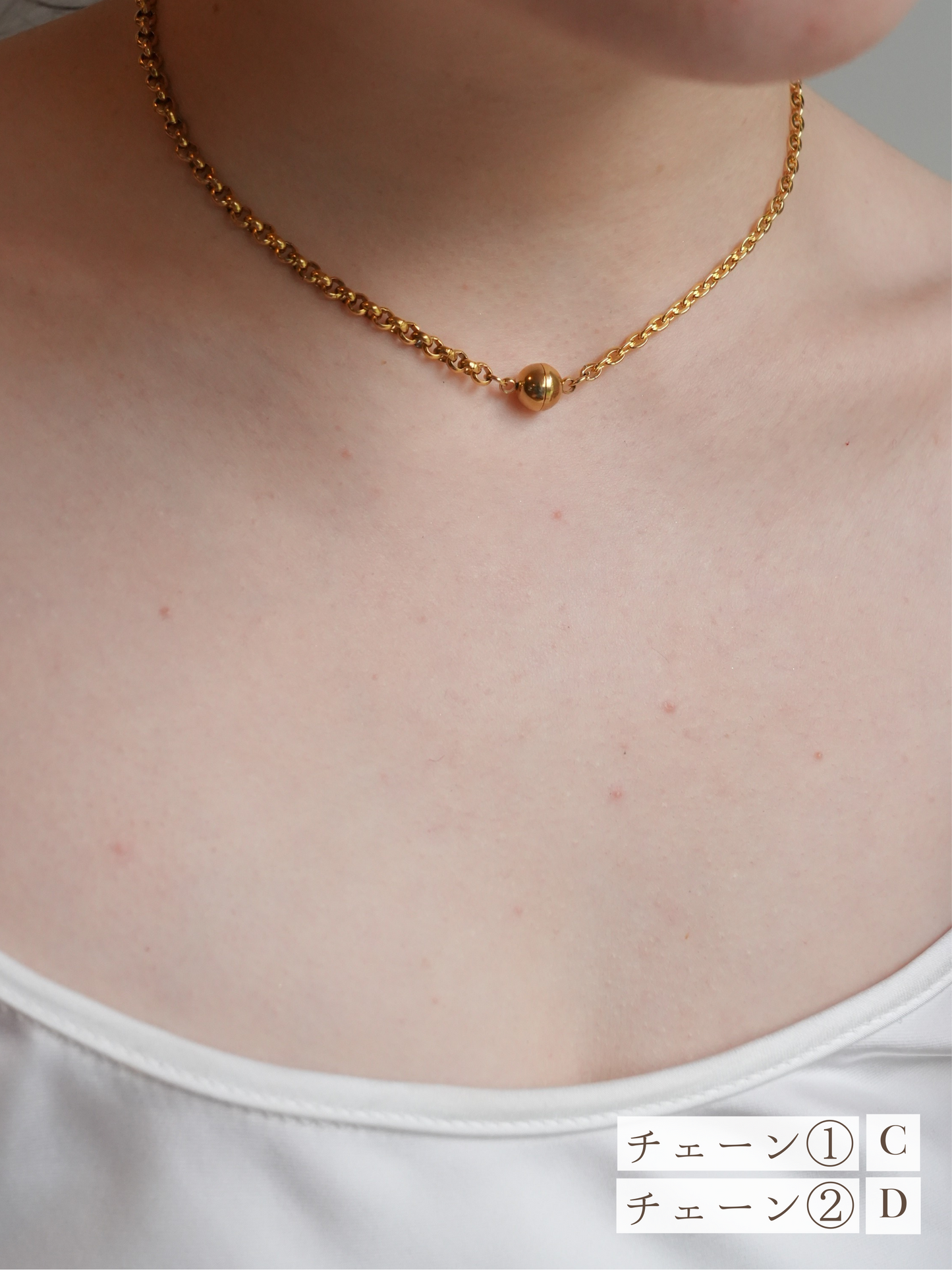 2way choice necklace / 316L(金属アレルギー対応)