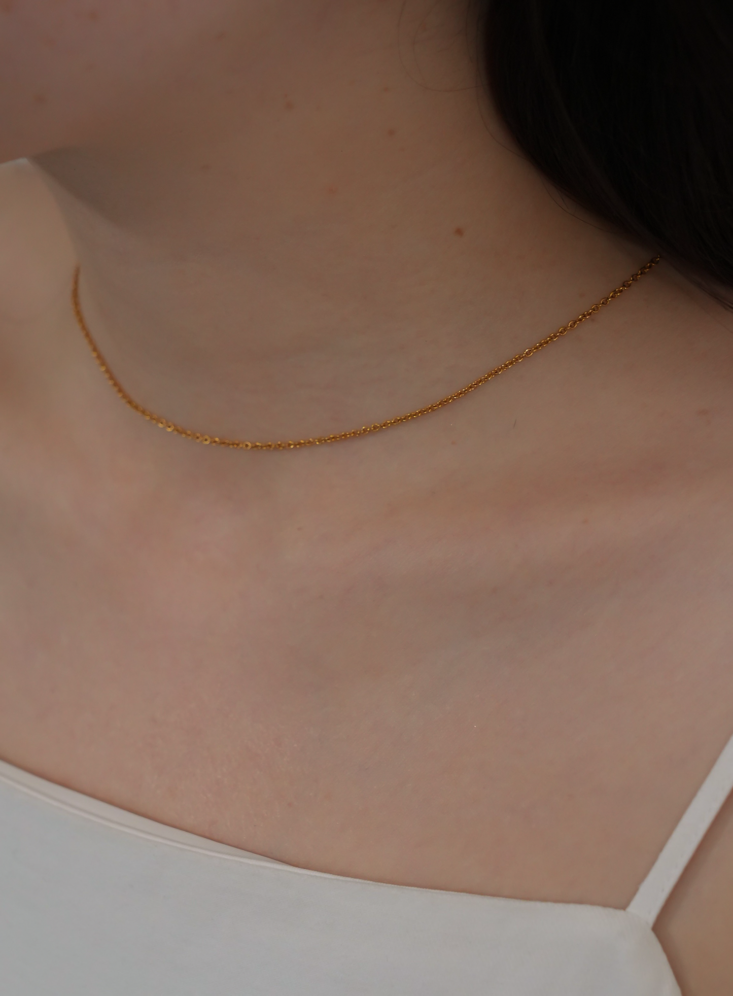 Rond chain necklace / 316L(金属アレルギー対応)