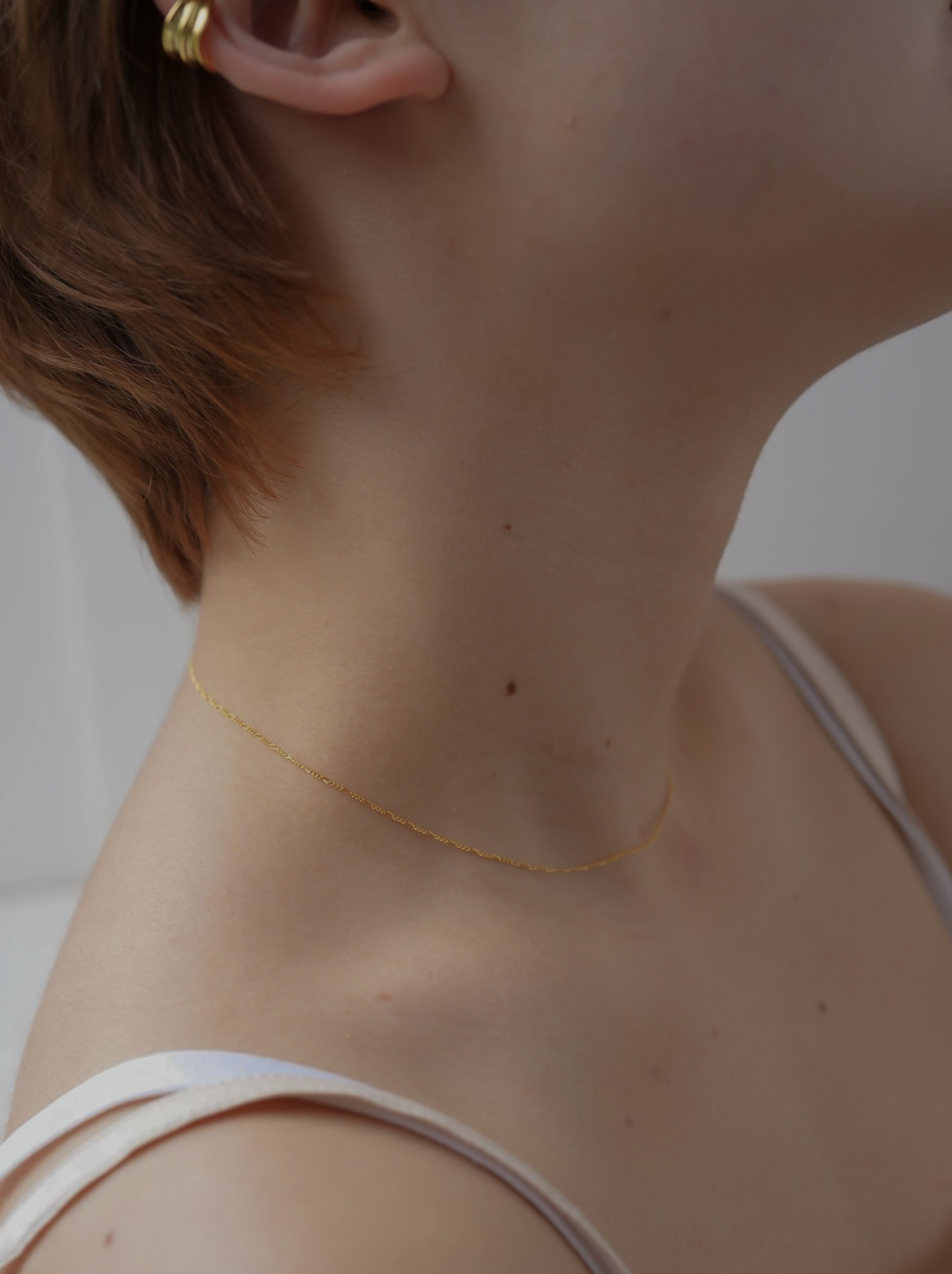 boulette necklace / 14kgf