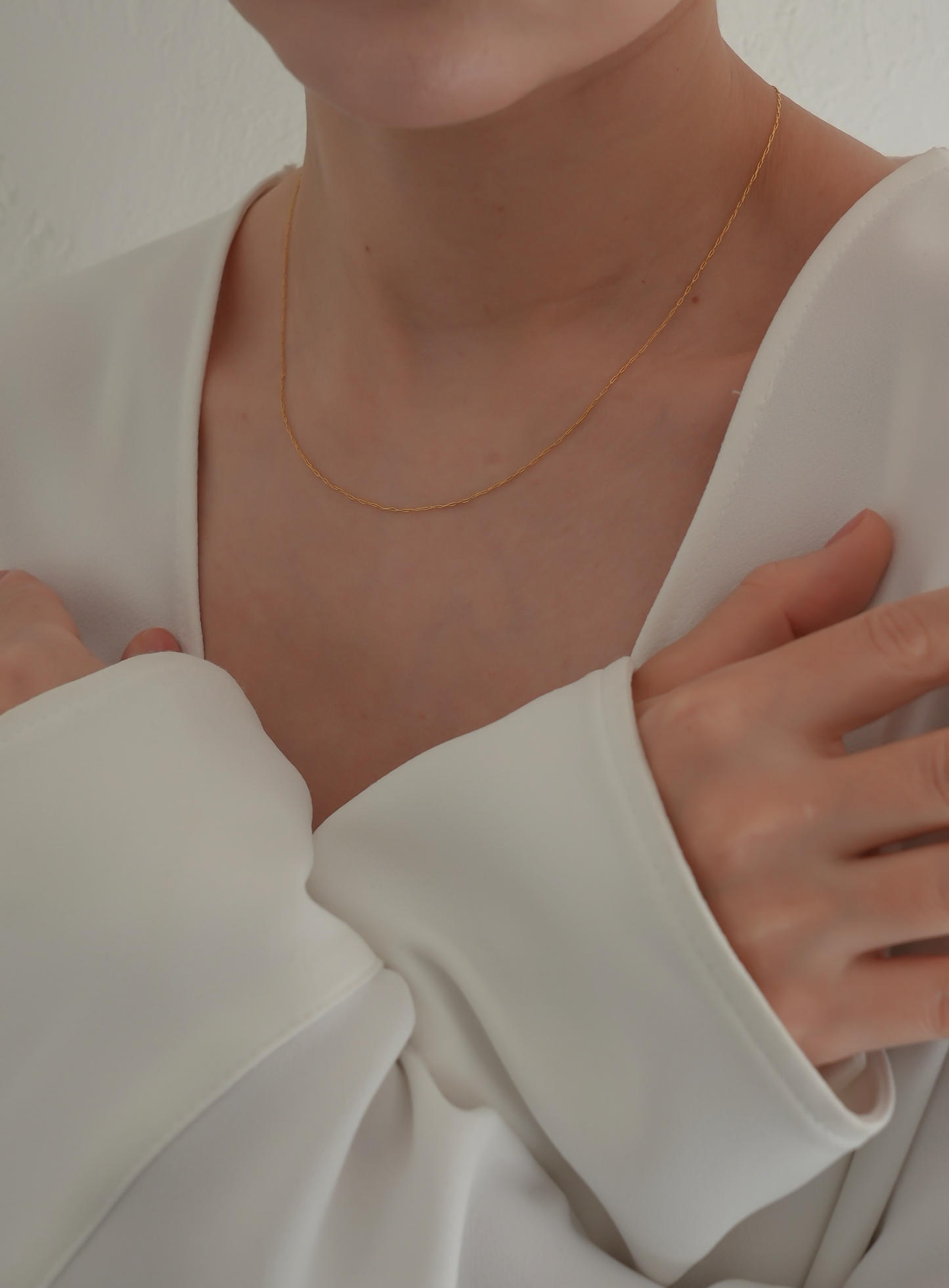 pas chain necklace / (金属アレルギー対応)
