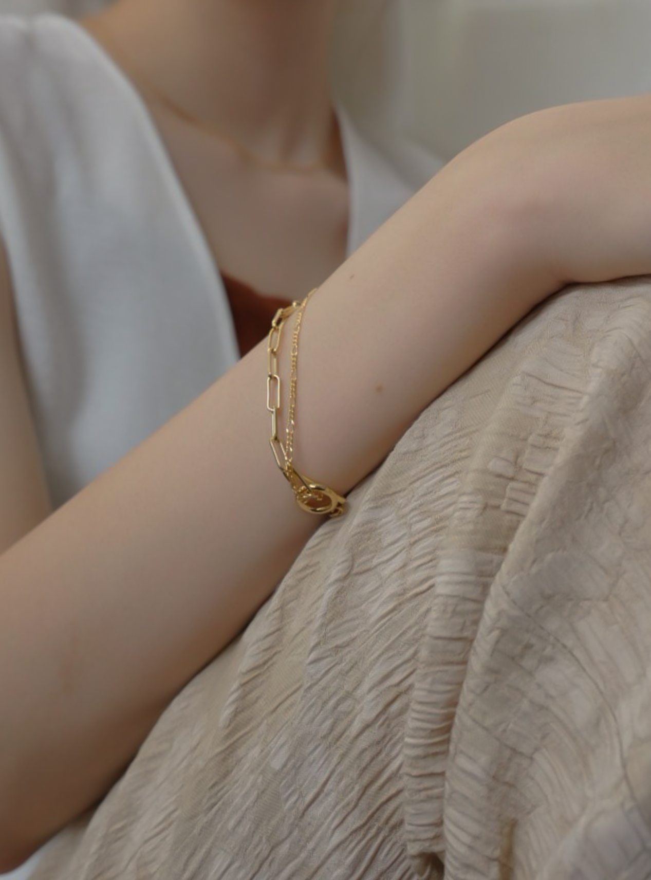 oli chain bracelet(corda)
