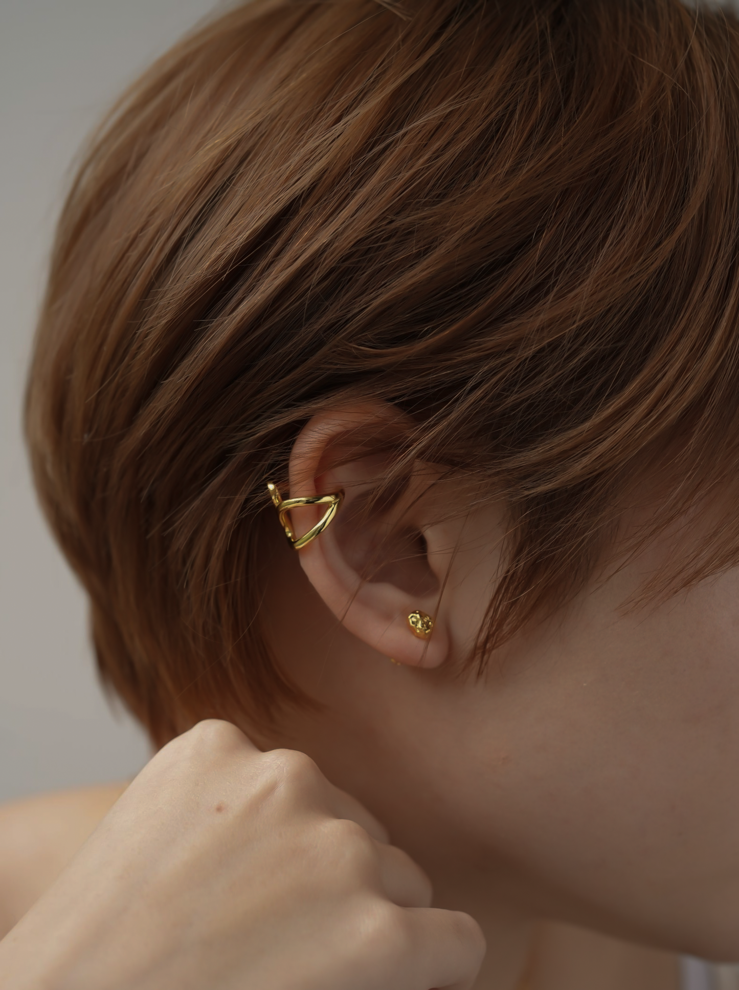 cuddle ear cuff / s925