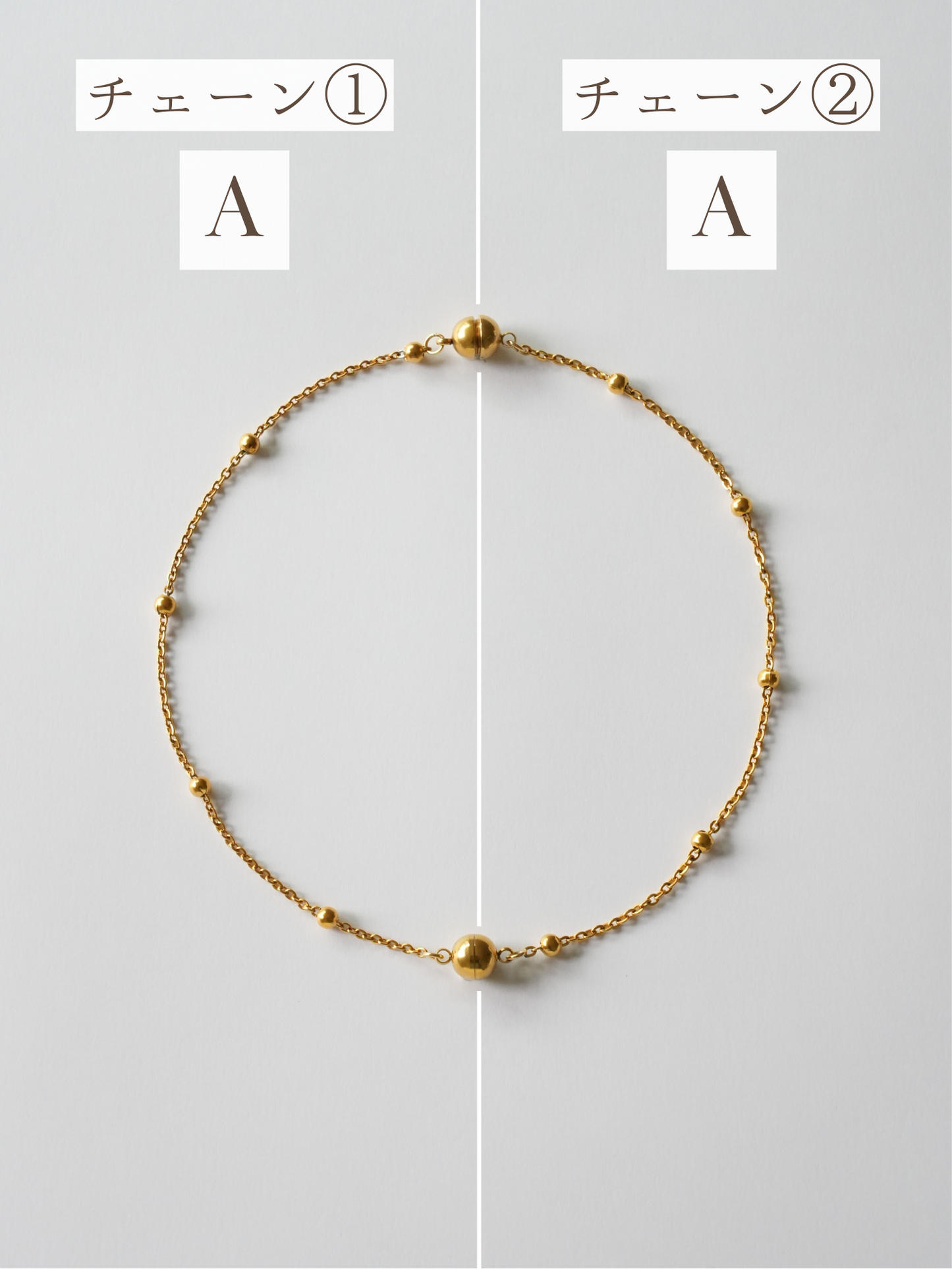 2way choice necklace / 316L(金属アレルギー対応)