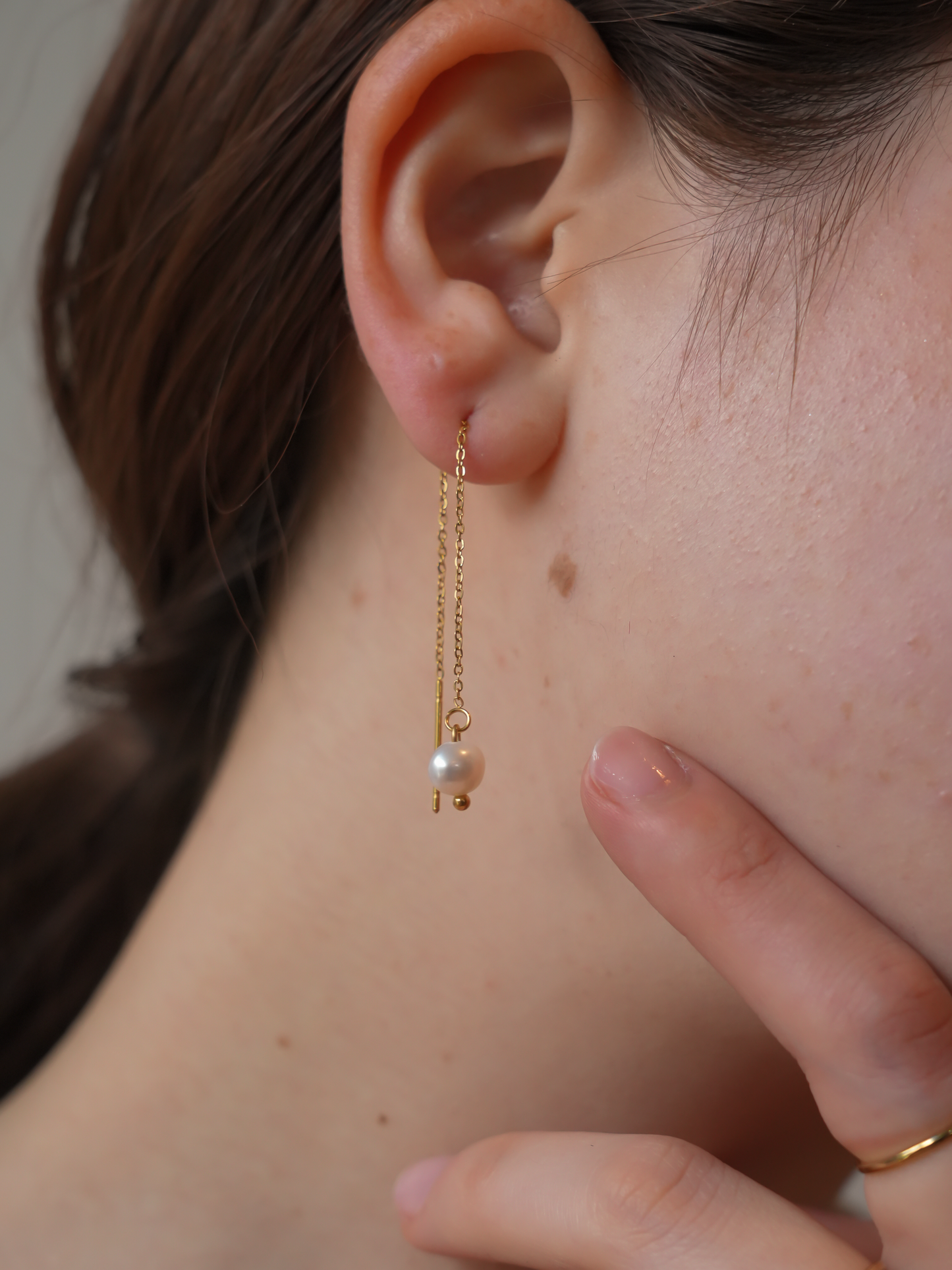 pearl chain pierce / 316L(金属アレルギー対応)