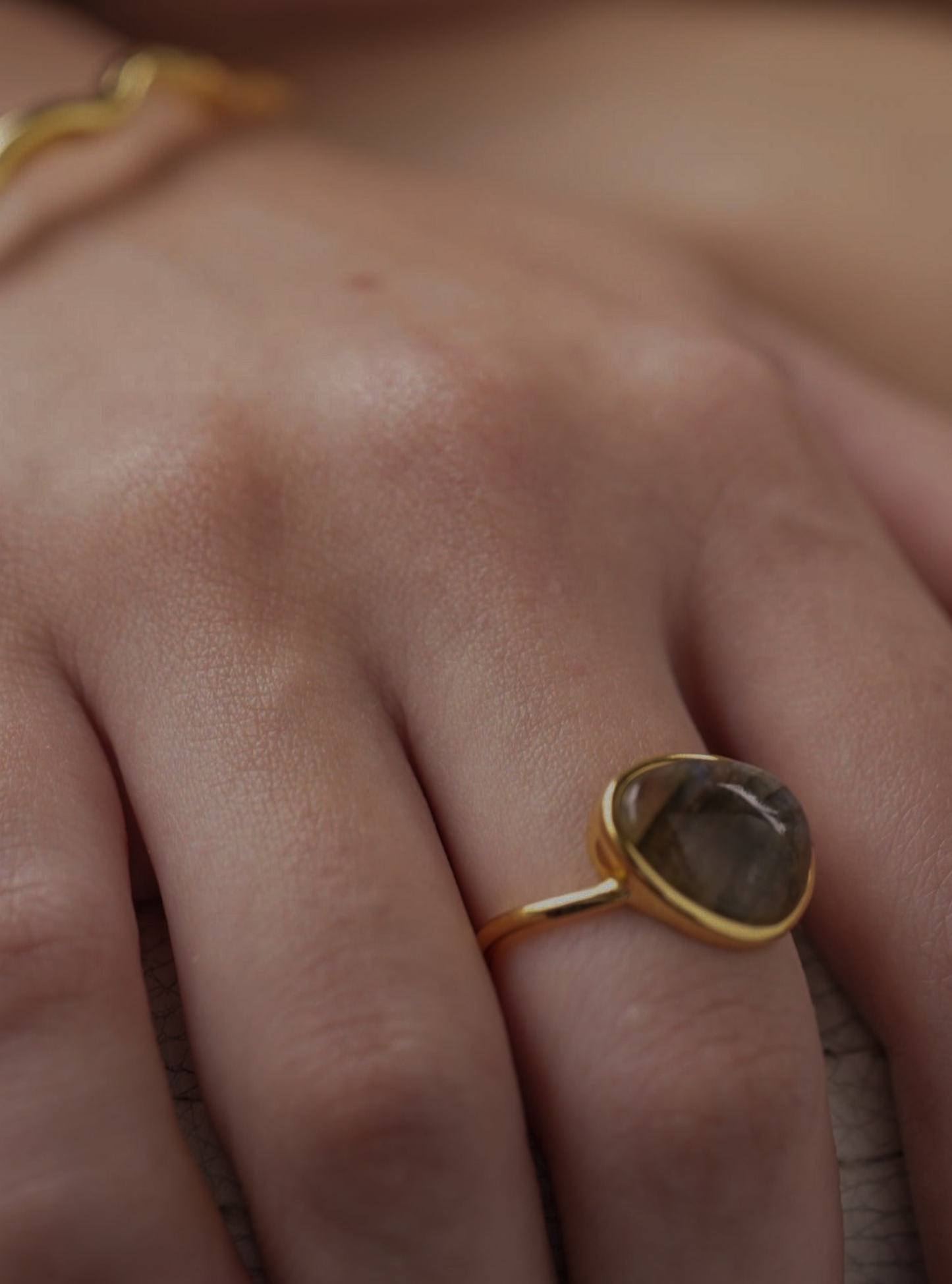 ellipse ring(rocher lunaire) / s925