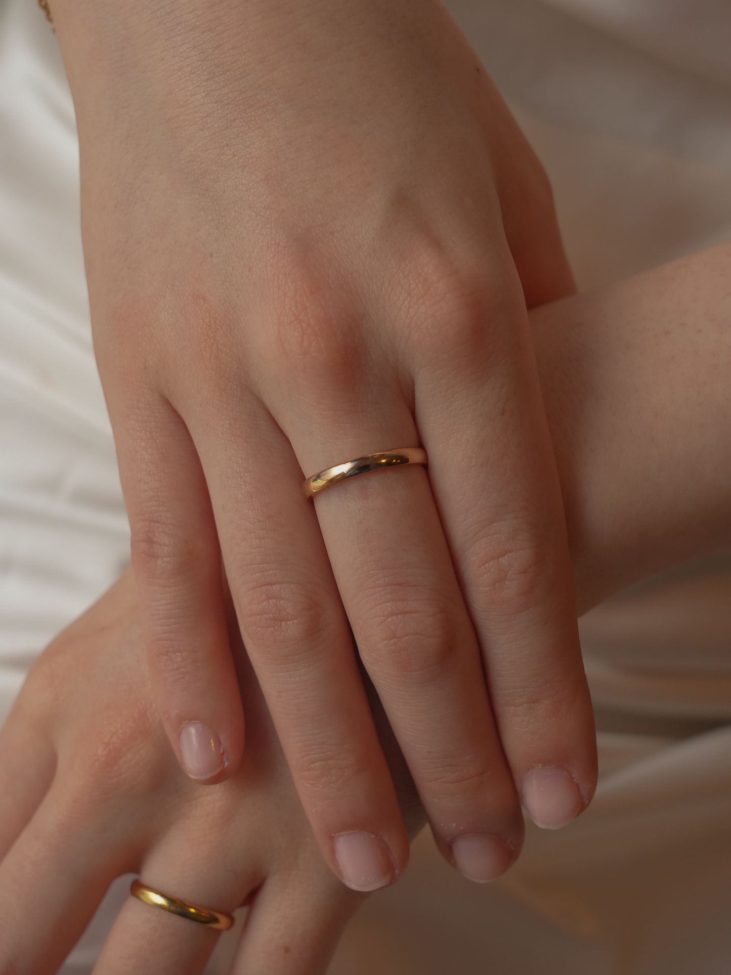 【限定カラー】surgical ring / pink gold / 316L(金属アレルギー対応)