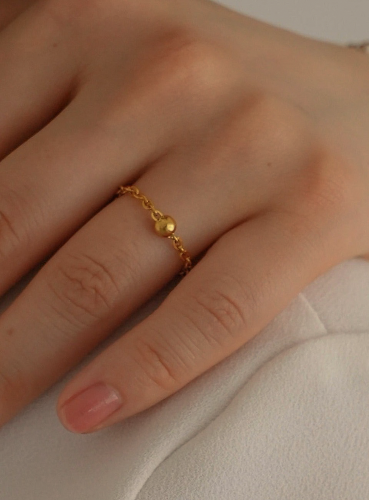 cloche chain ring / 316L(金属アレルギー対応)