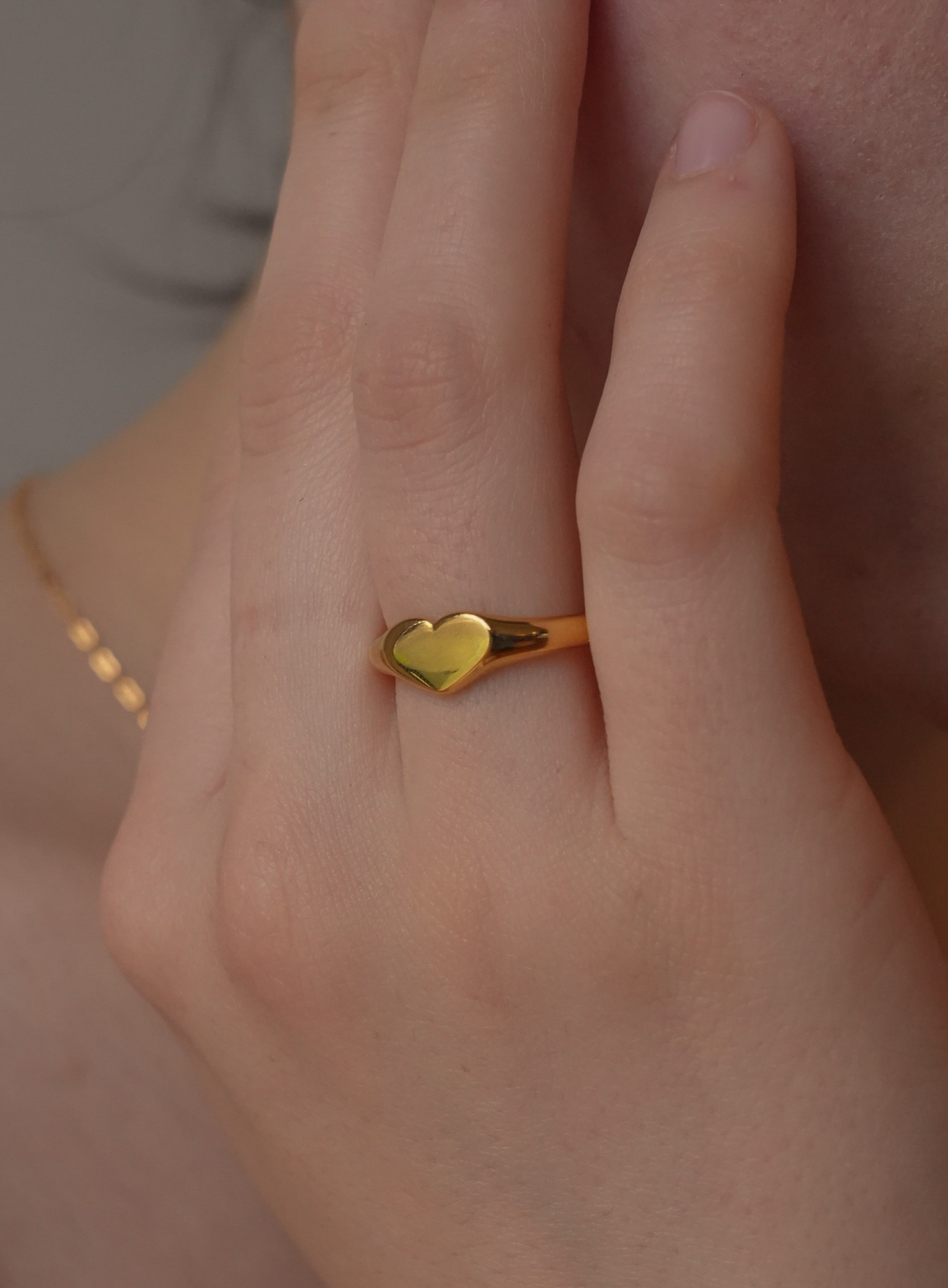heart ring / 316L(金属アレルギー対応)