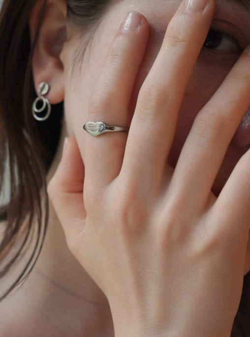 heart ring / 316L(金属アレルギー対応)