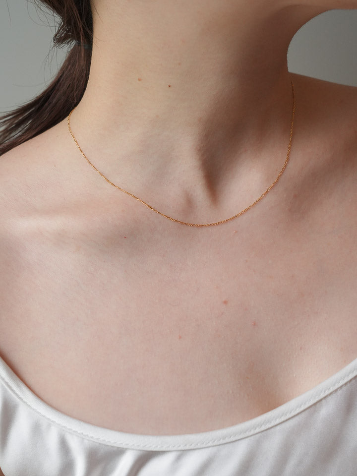 MaQui necklace / 14kgf