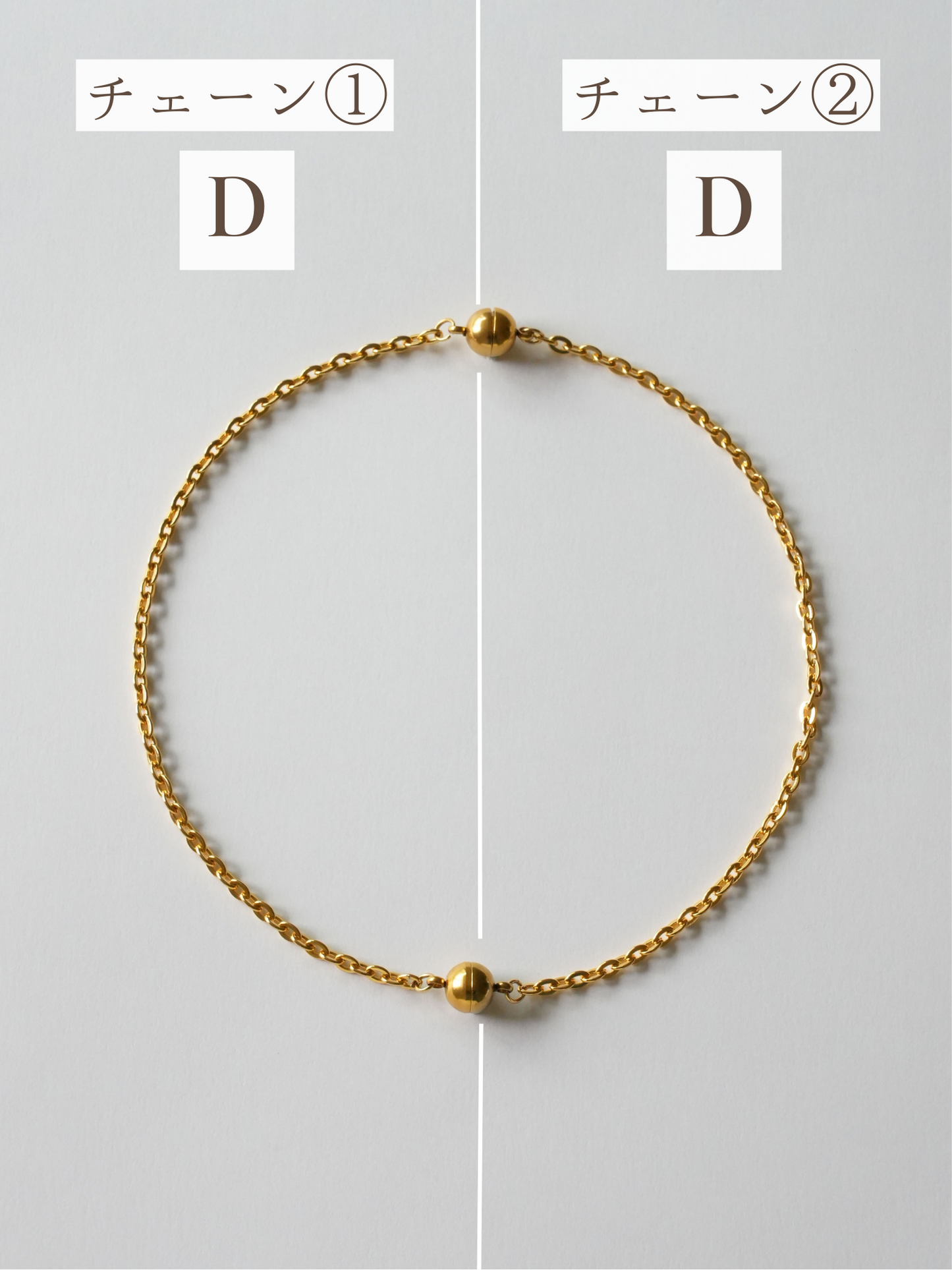 2way choice necklace / 316L(金属アレルギー対応)
