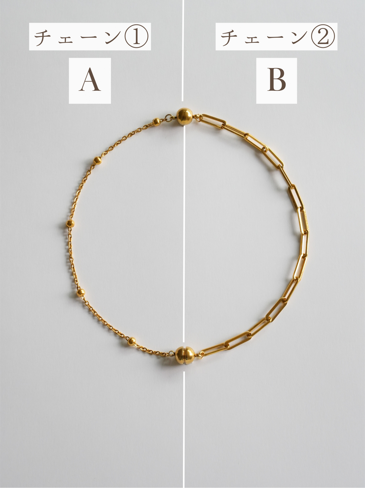 2way choice necklace / 316L(金属アレルギー対応)