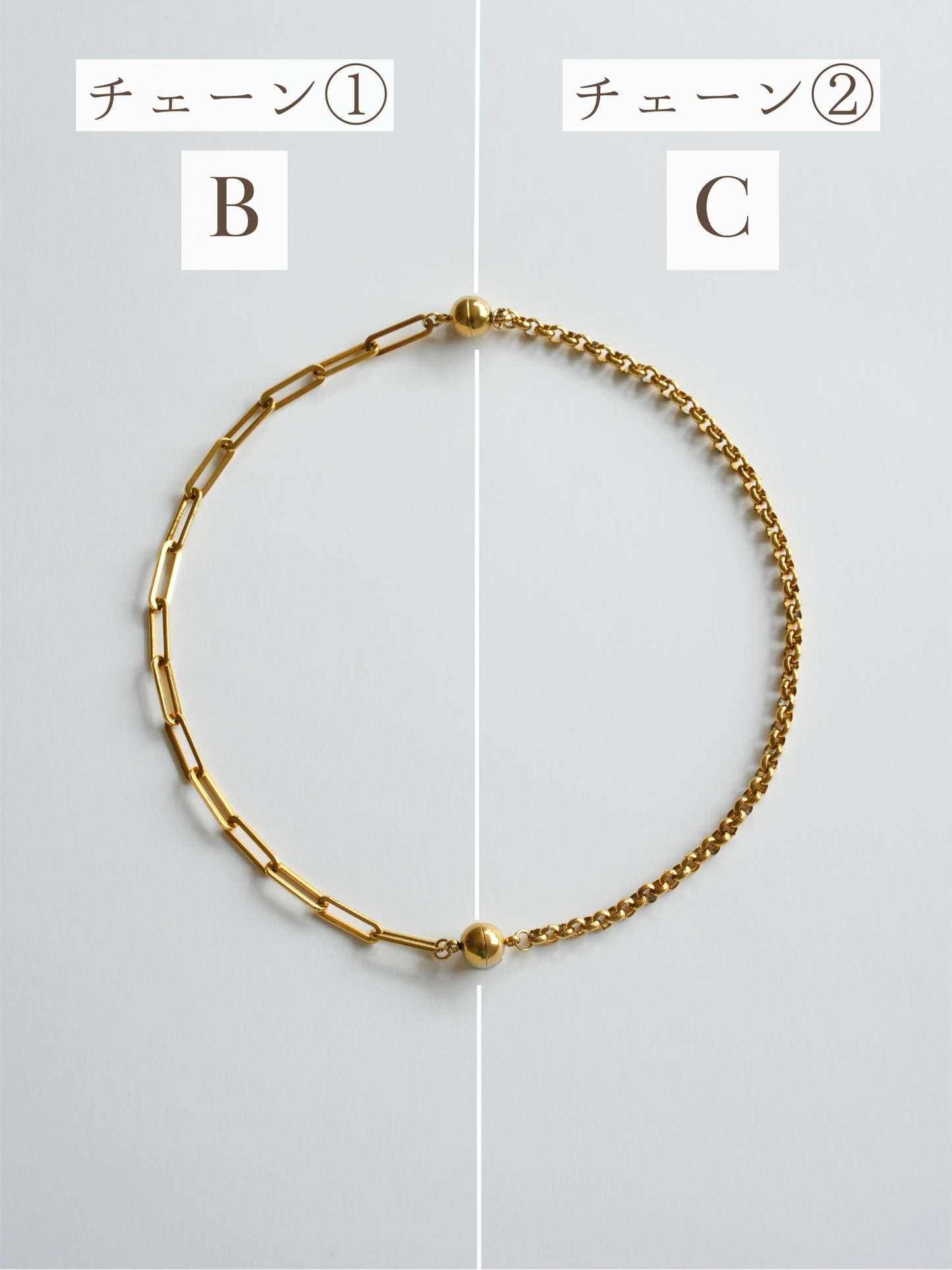 2way choice necklace / 316L(金属アレルギー対応)