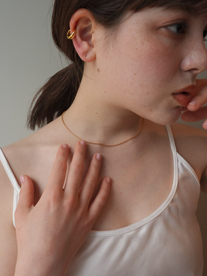 bumy necklace / 14kgf
