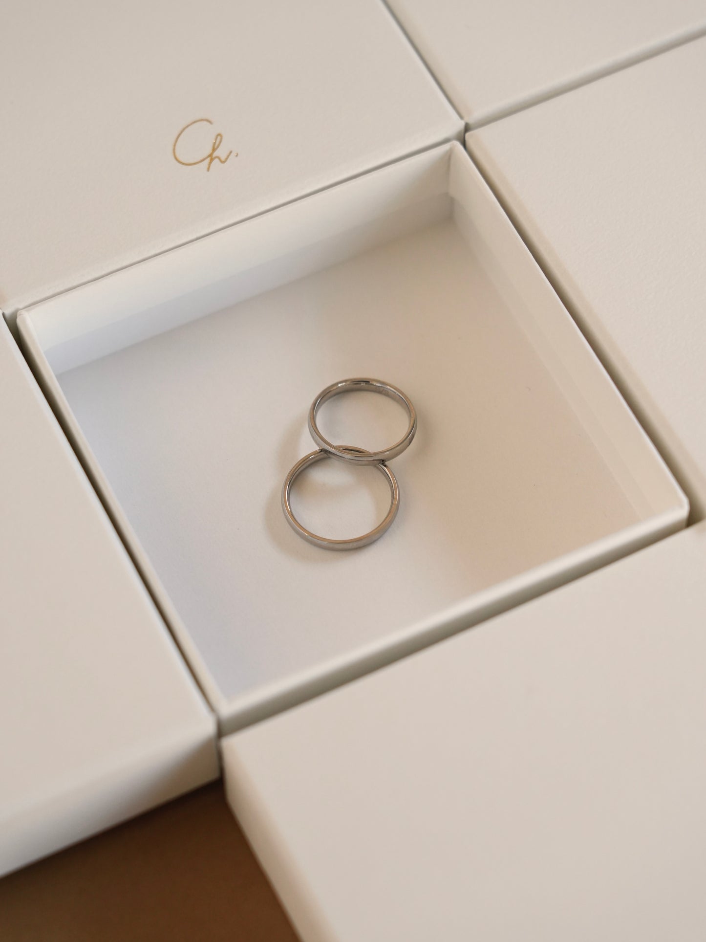 【pair ring】surgical ring / 316L(金属アレルギー対応)