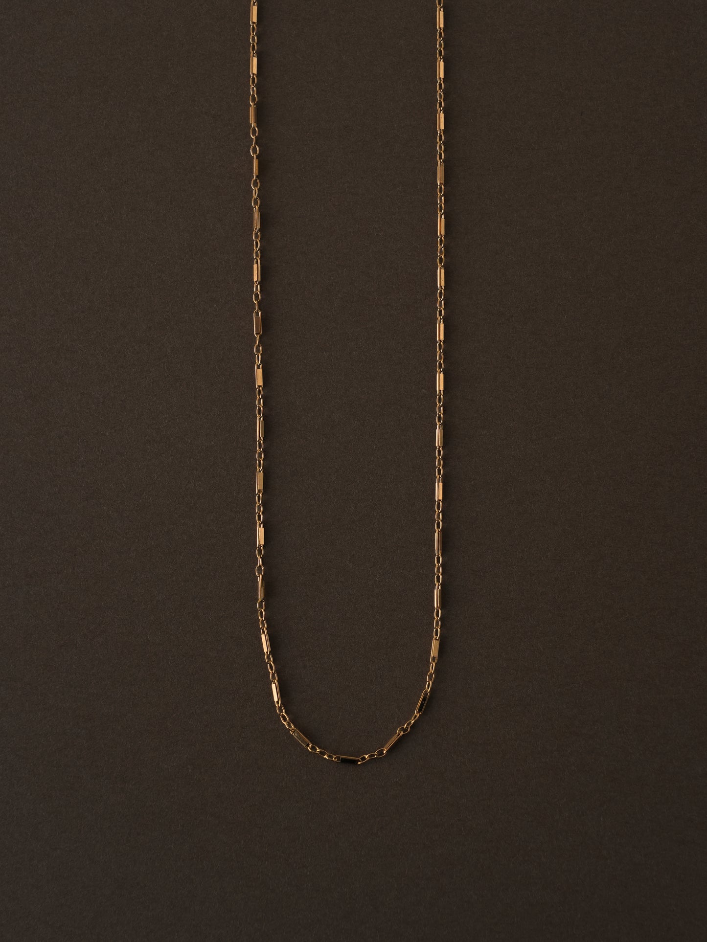 plano necklace / 14kgf