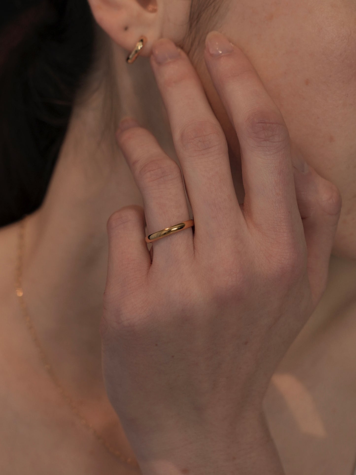 【pair ring】surgical ring / 316L(金属アレルギー対応)