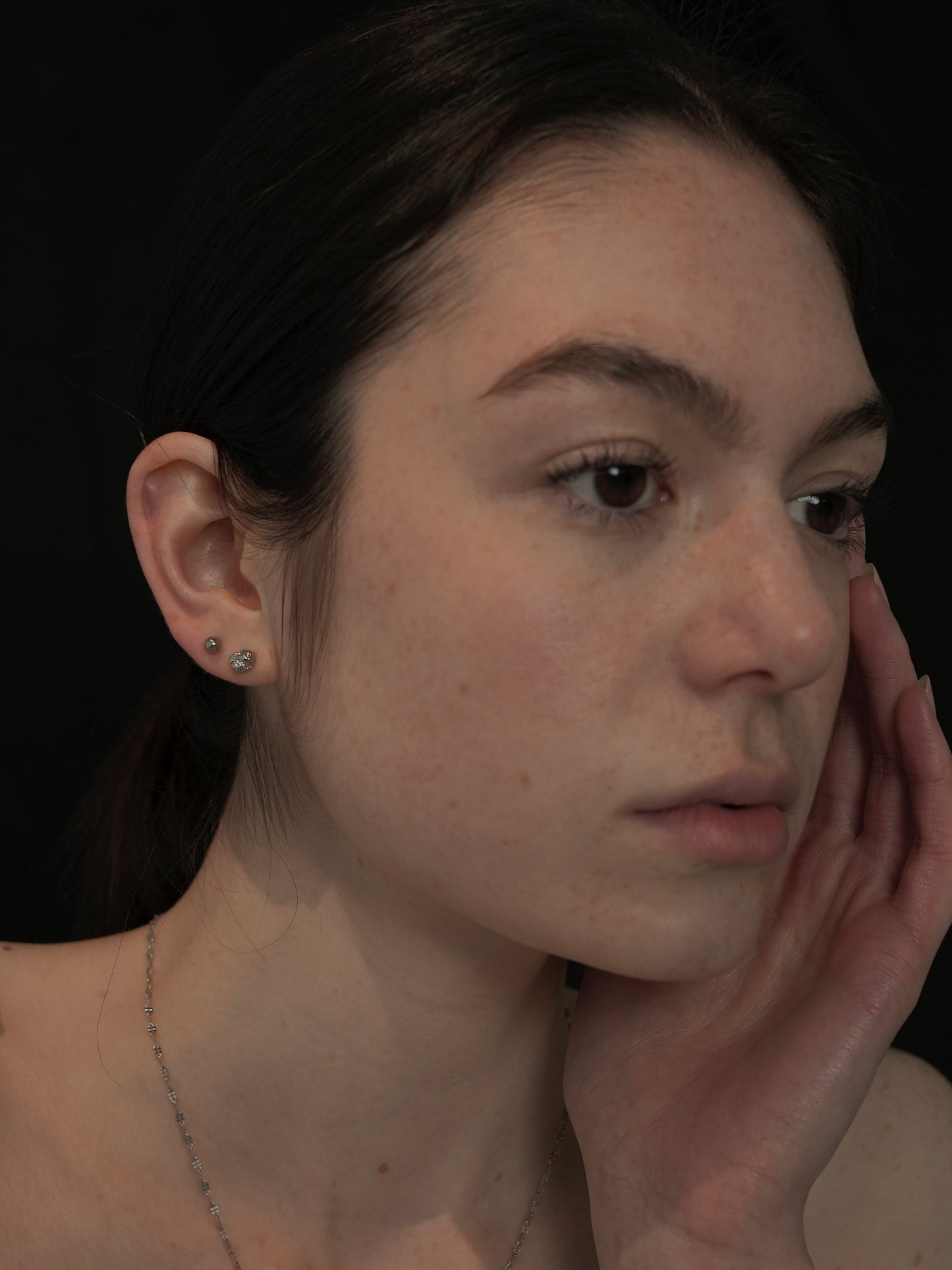 wrinkle pierce / s925