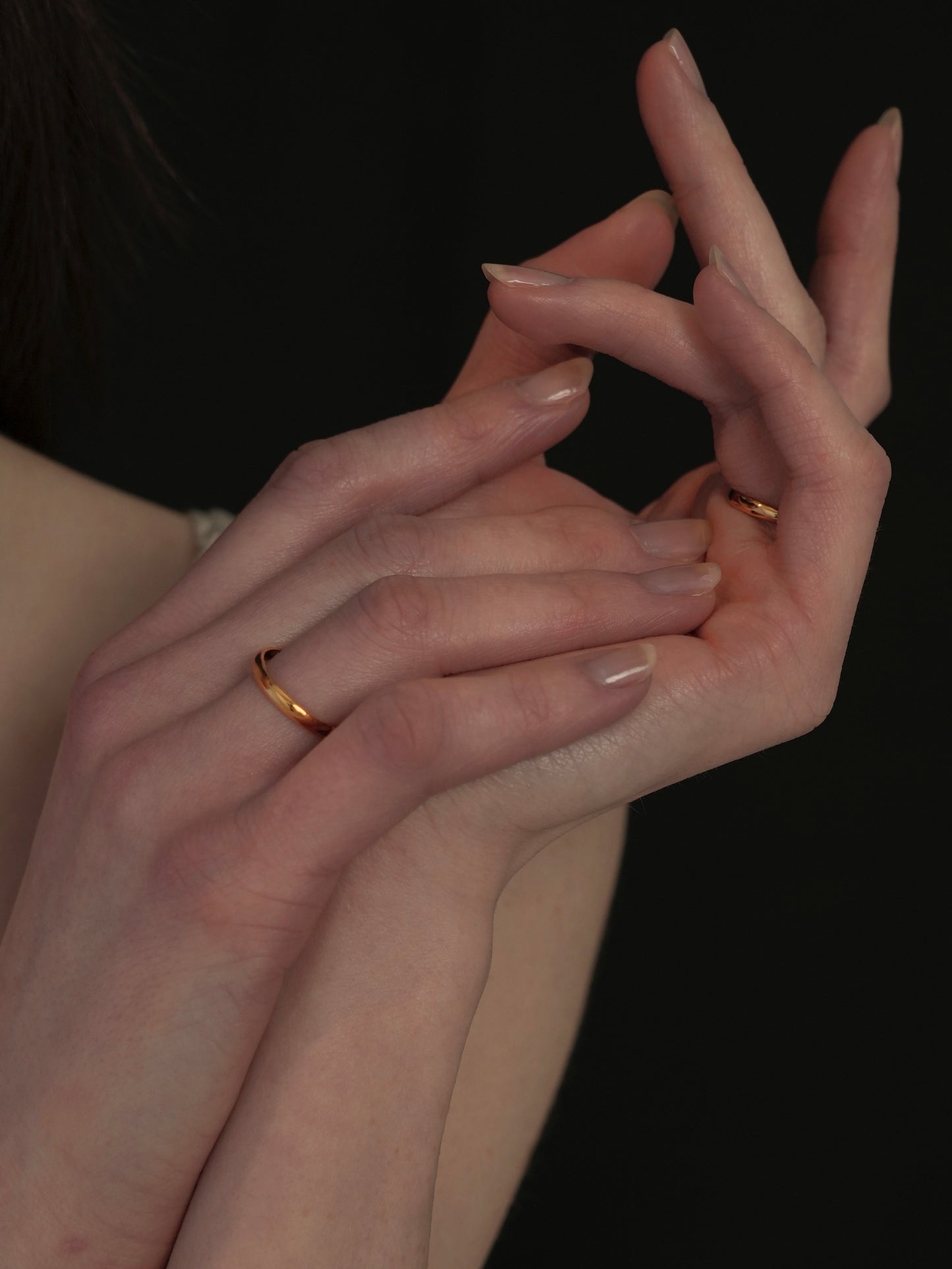 【pair ring】surgical ring / 316L(金属アレルギー対応)