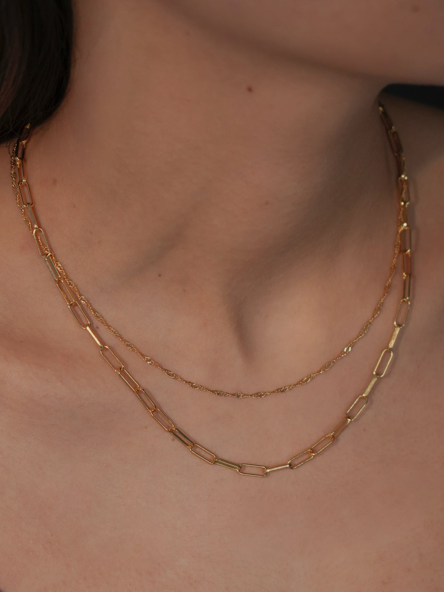 twins sparkle necklace