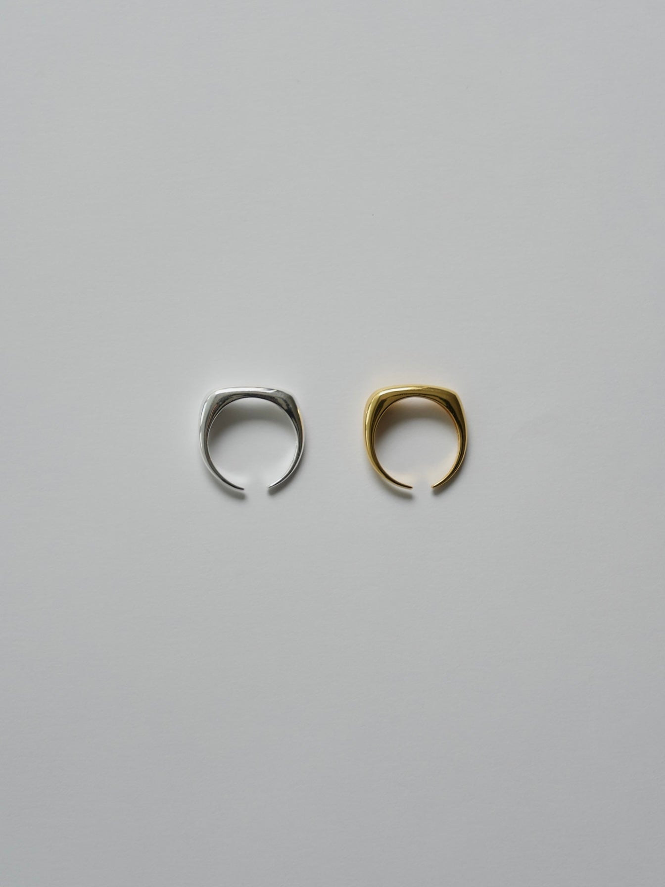 flat curve ring