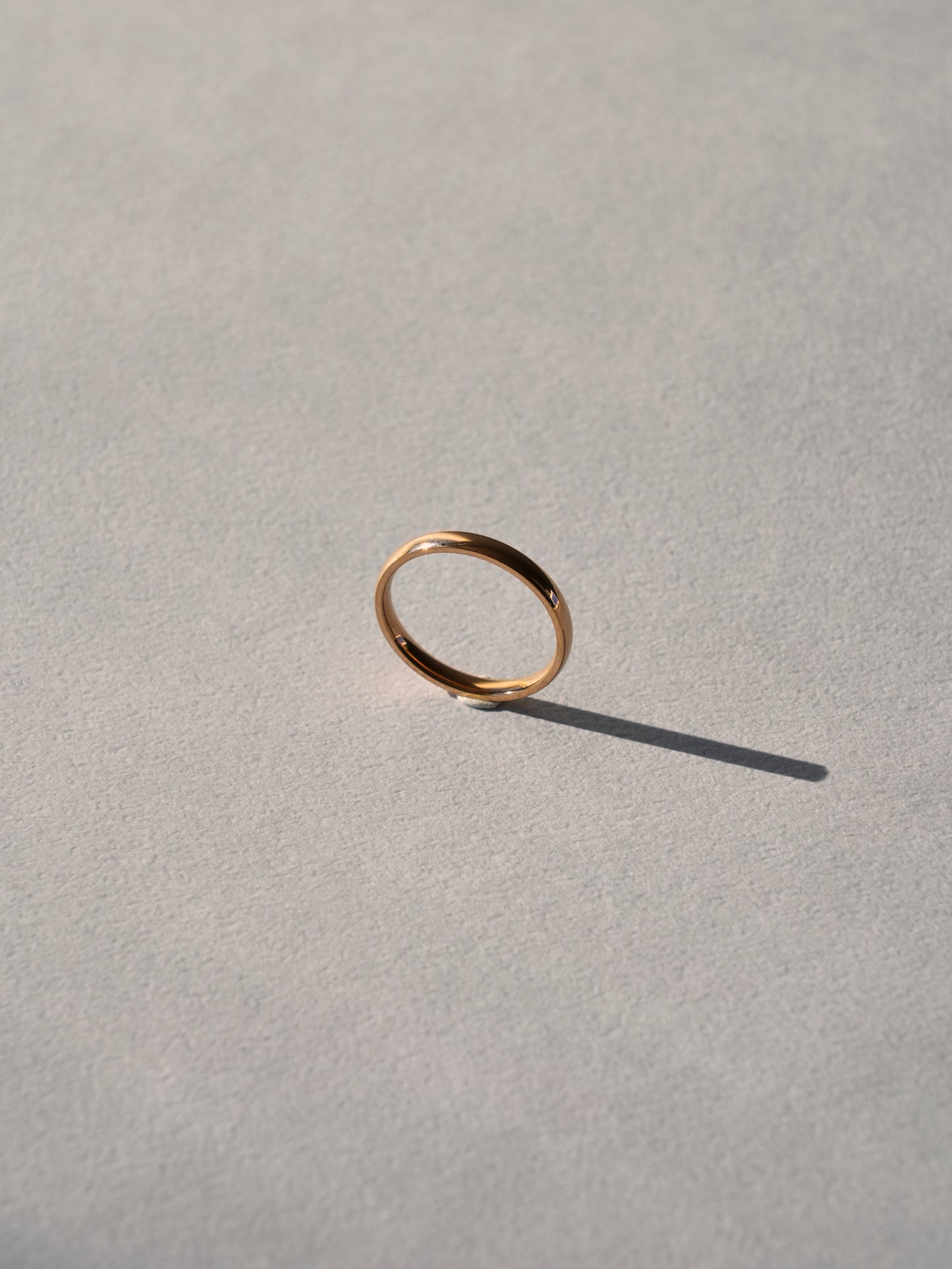 【限定カラー】surgical ring / pink gold / 316L(金属アレルギー対応)