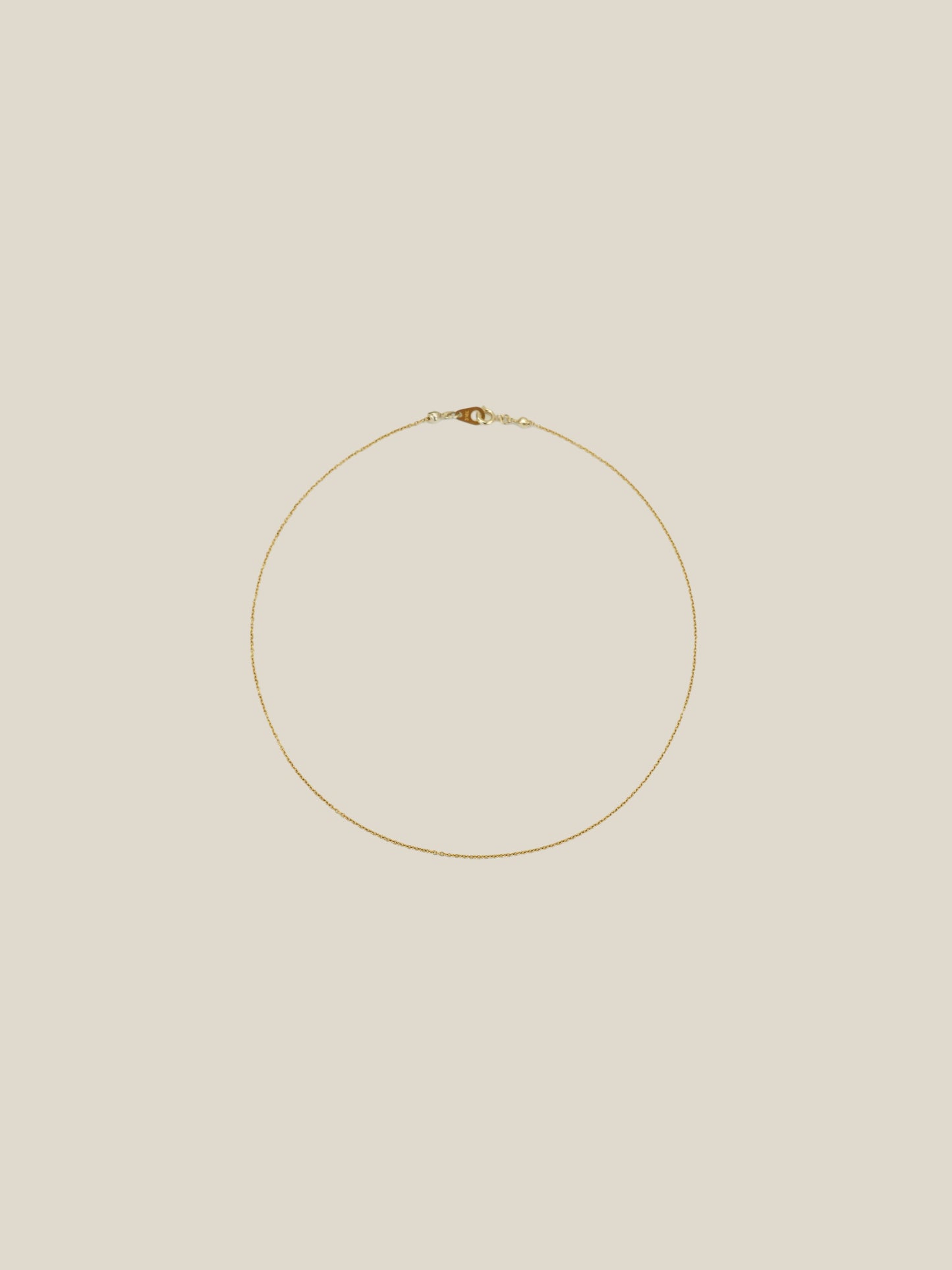 Rond chain necklace / 316L(金属アレルギー対応)
