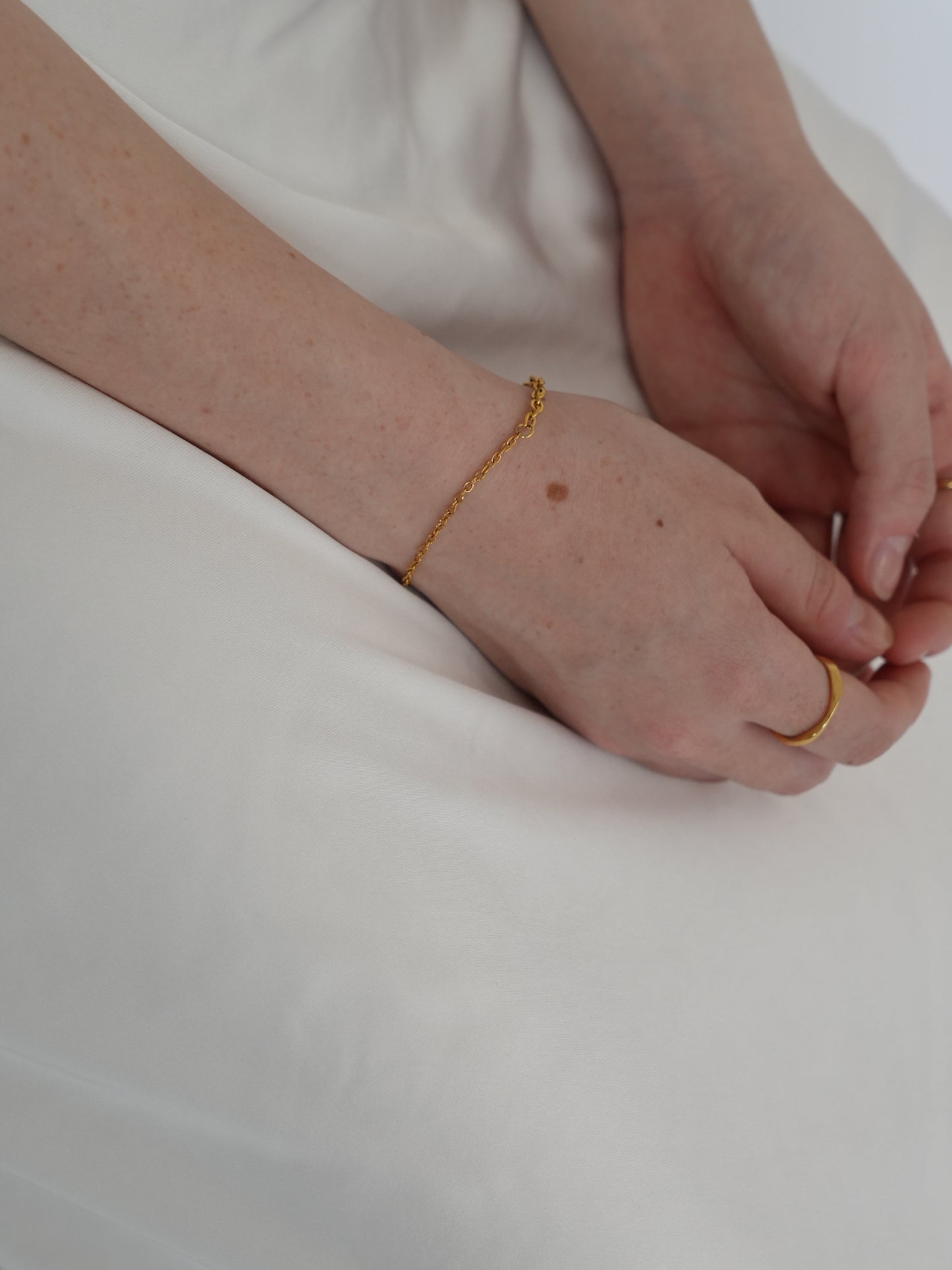 combination chain bracelet / 316L(金属アレルギー対応)