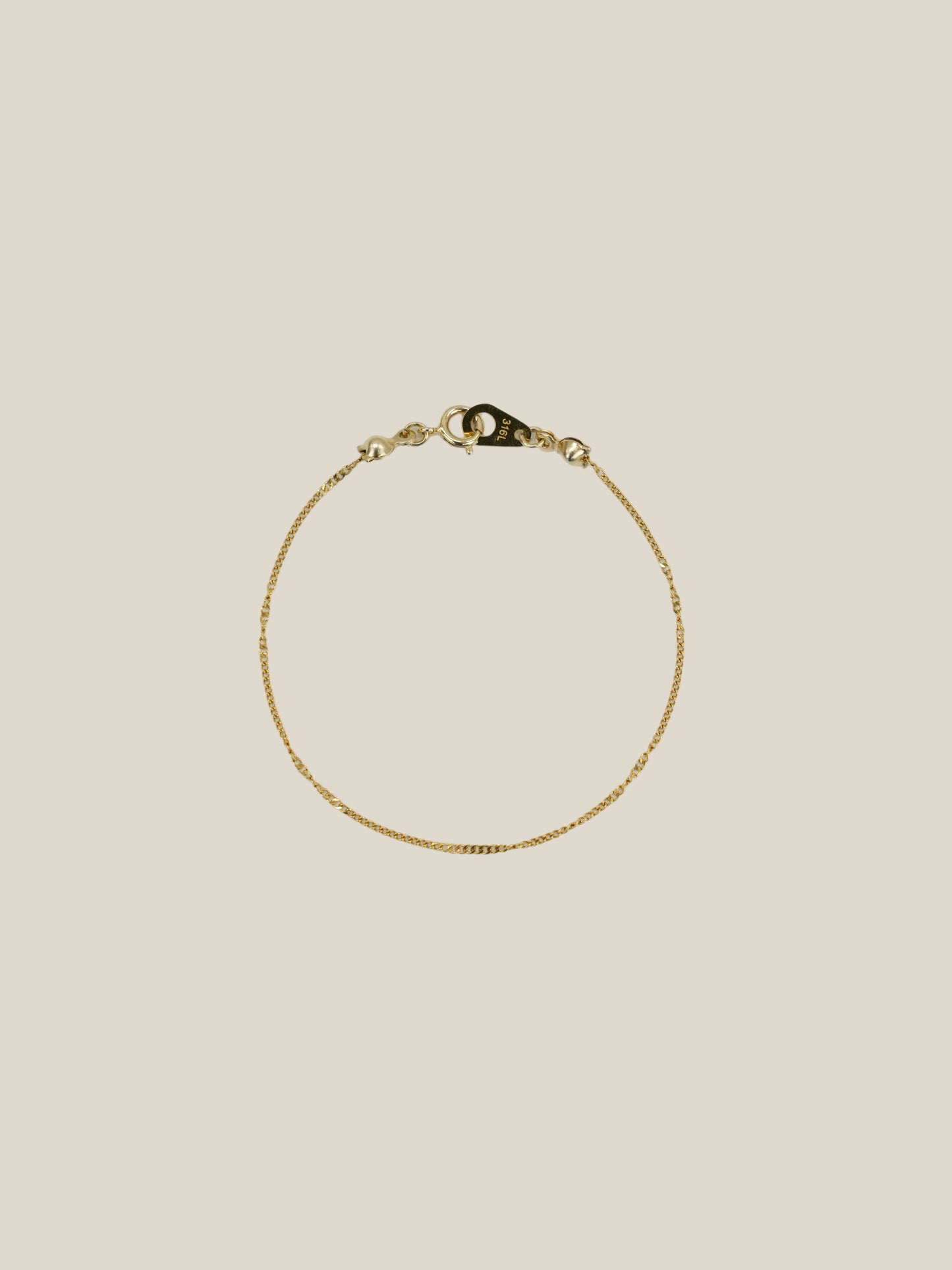 mousse chain bracelet / 316L(金属アレルギー対応)