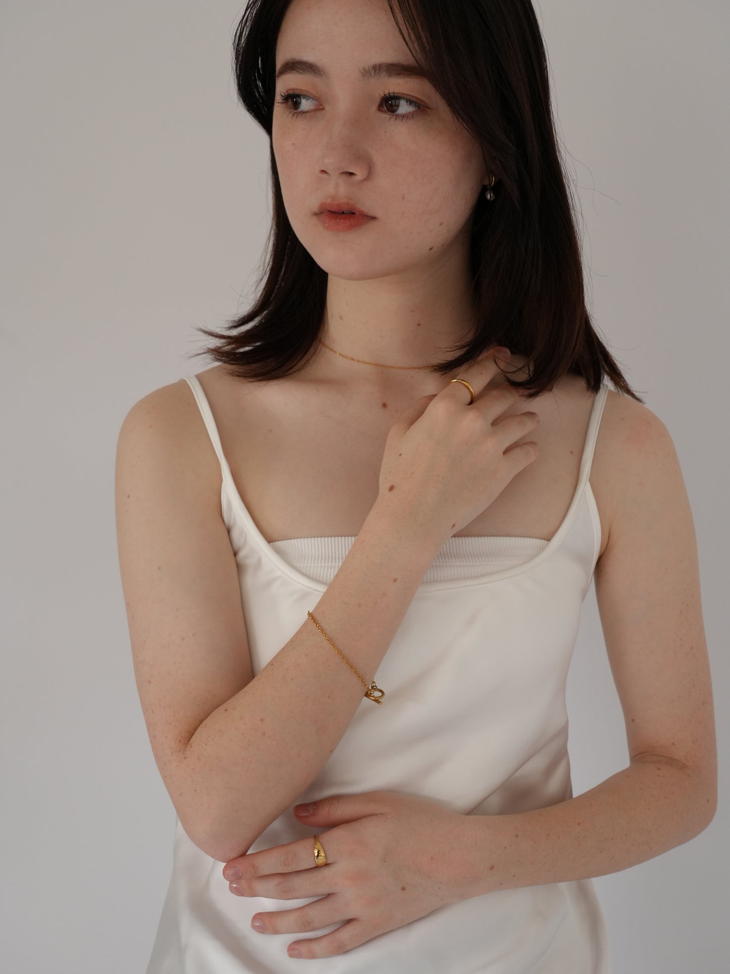 combination chain bracelet / 316L(金属アレルギー対応)