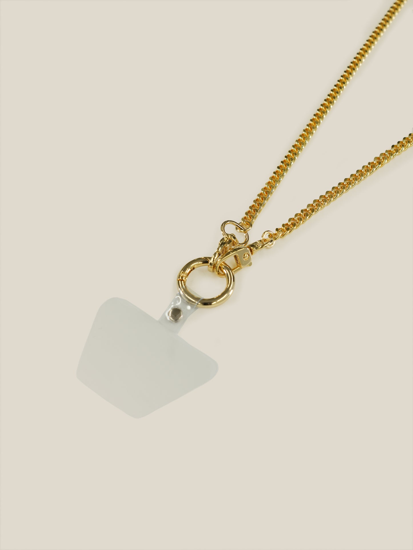 smartphone strap - clear -