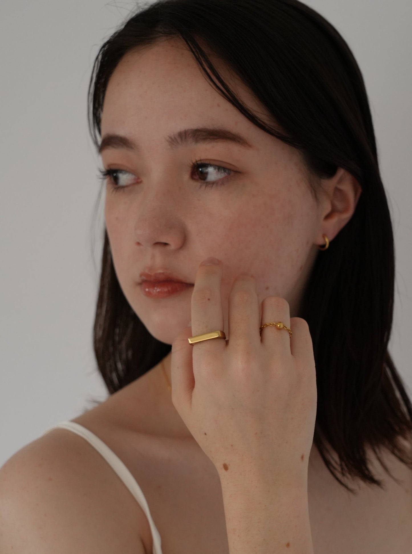 carre ring / 316L(金属アレルギー対応)