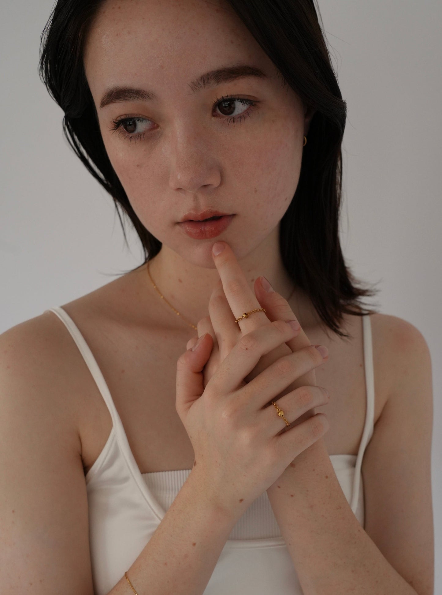 cloche chain ring / 316L(金属アレルギー対応)