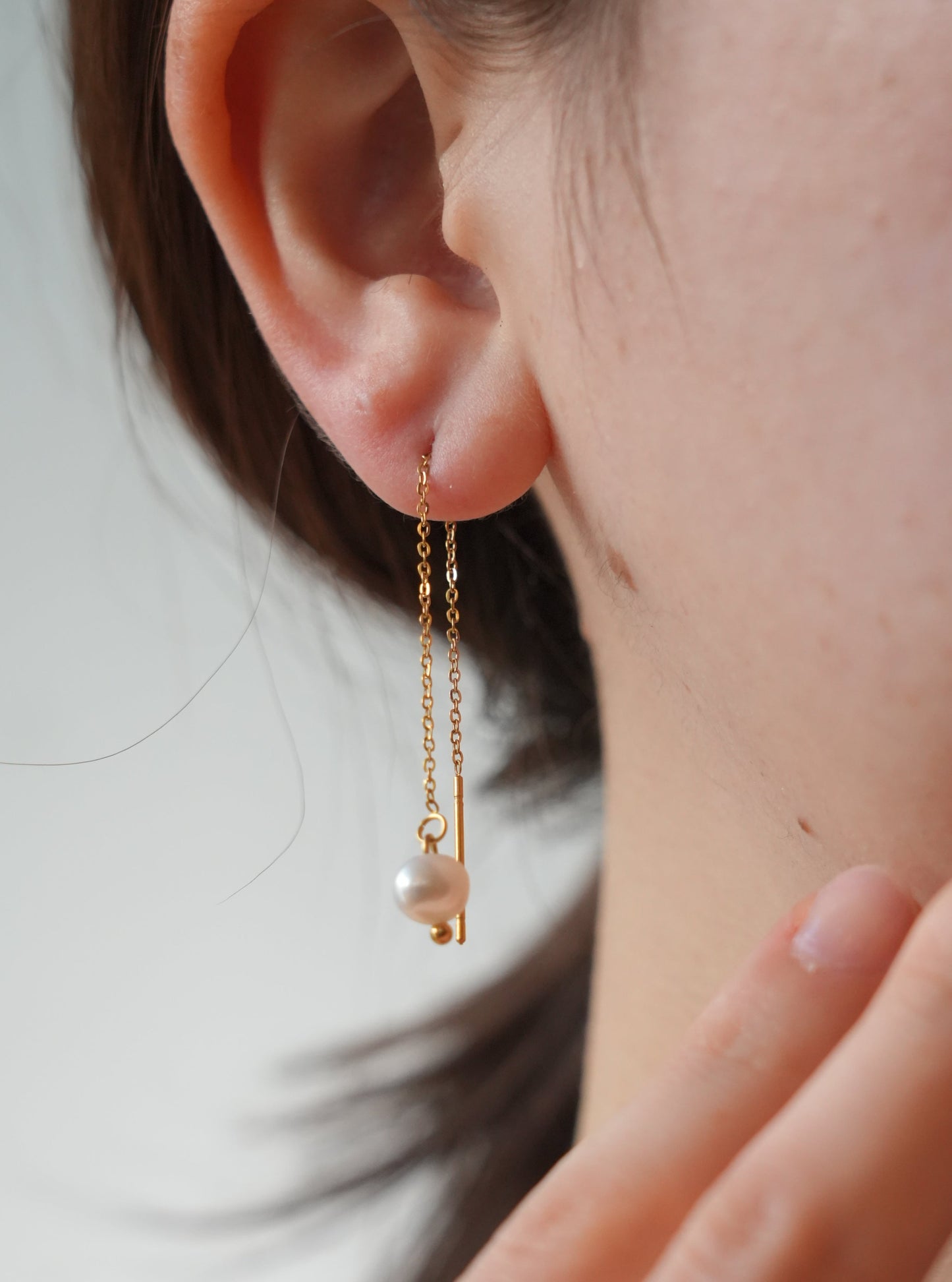 pearl chain pierce / 316L(金属アレルギー対応)