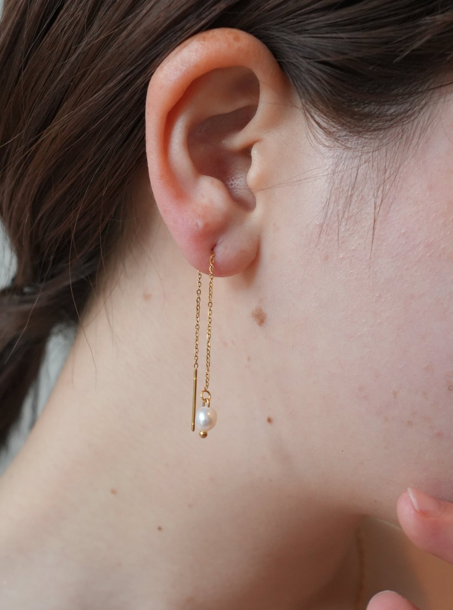 pearl chain pierce / 316L(金属アレルギー対応)