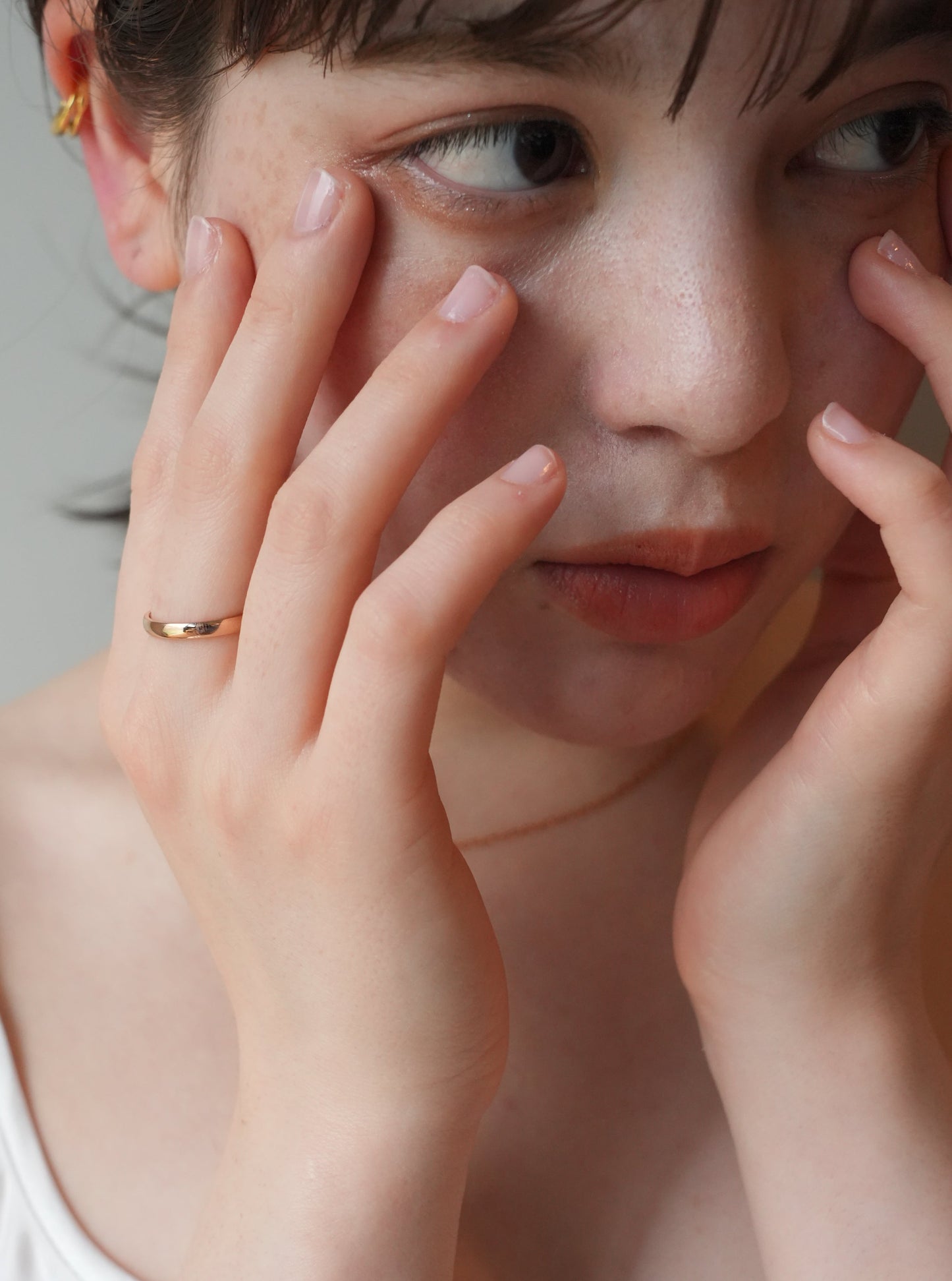 【pair ring】surgical ring / 316L(金属アレルギー対応)