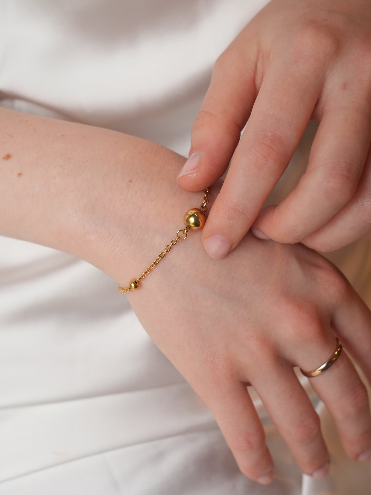 aimant bell chain bracelet / 316L(金属アレルギー対応)