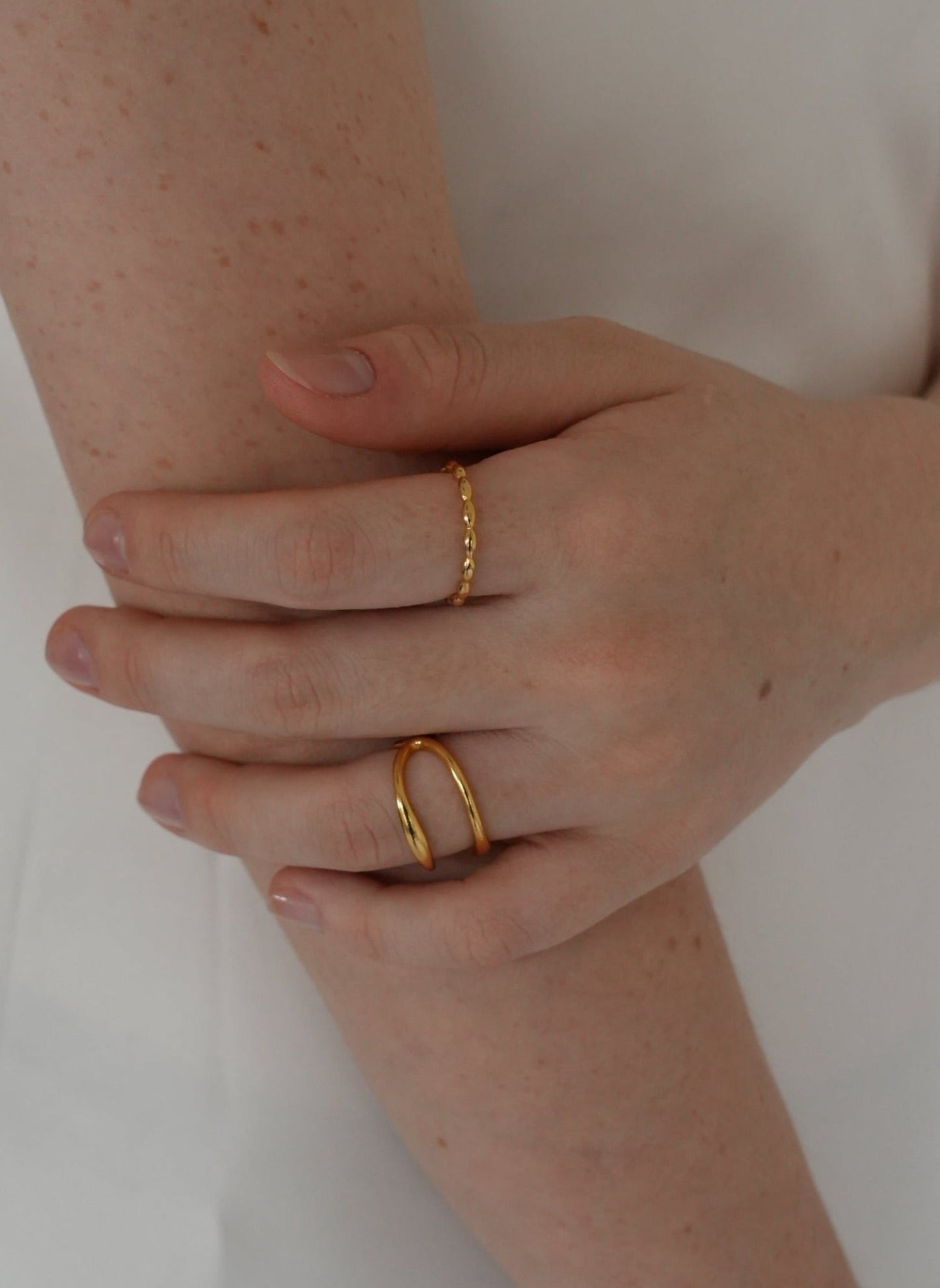 double line ring / 316L(金属アレルギー対応)