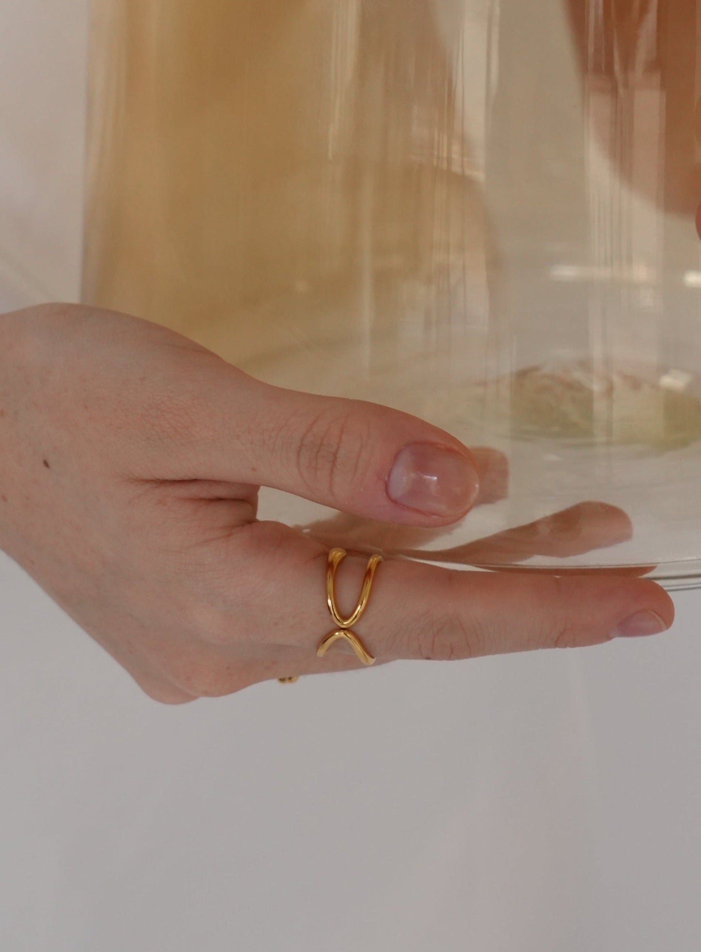 double line ring / 316L(金属アレルギー対応)