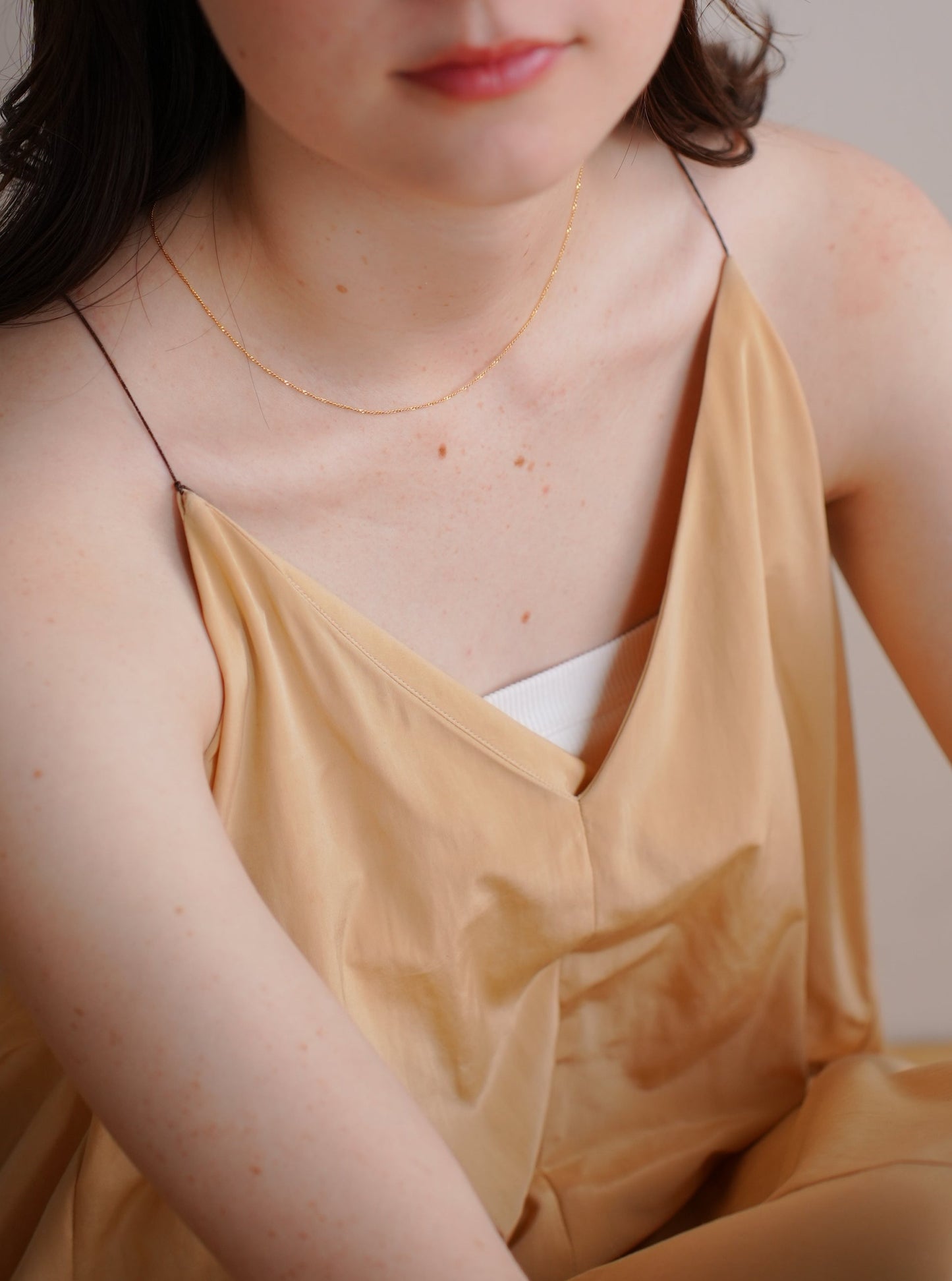 boulette necklace / 14kgf