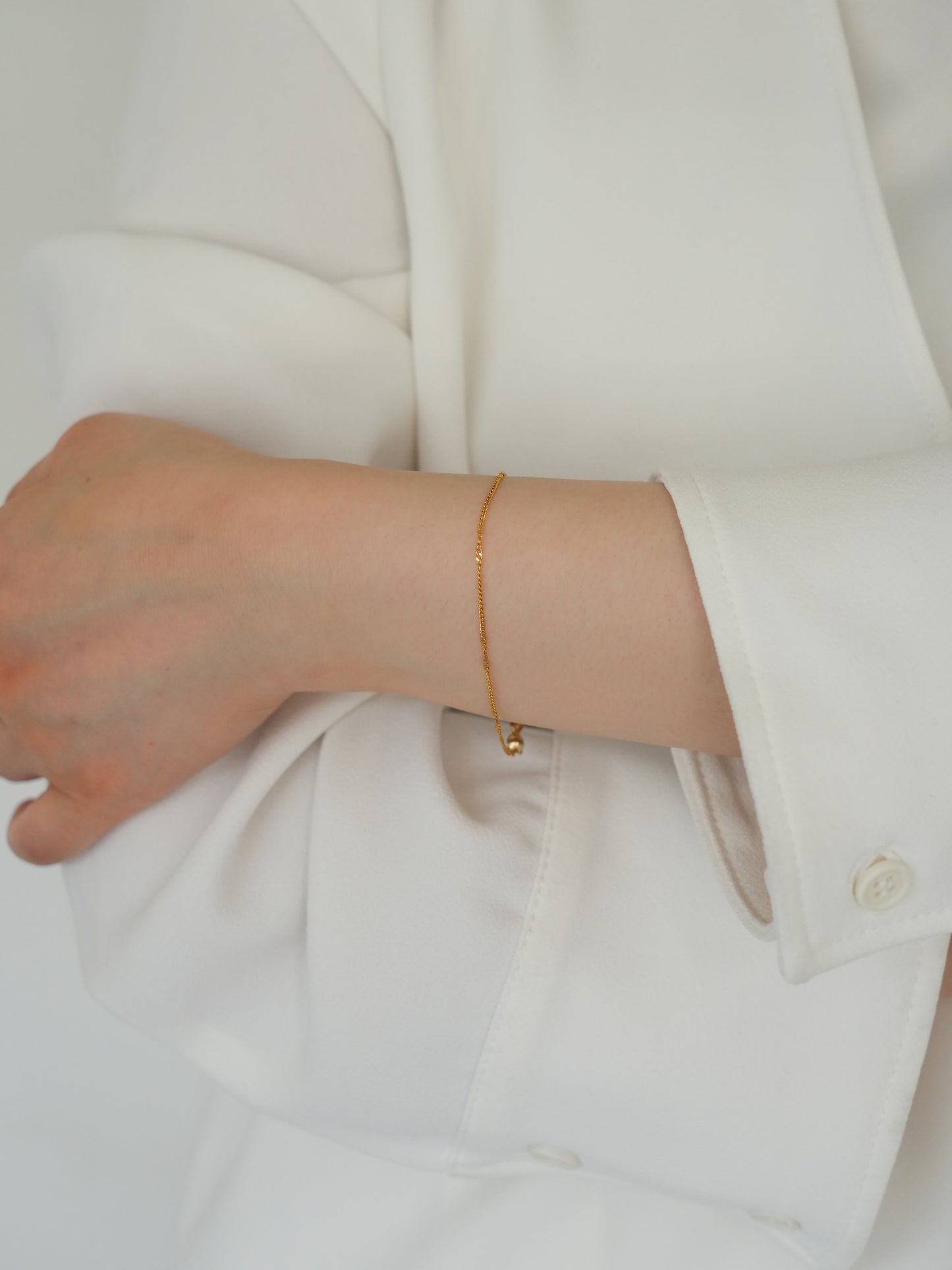 mousse chain bracelet / 316L(金属アレルギー対応)