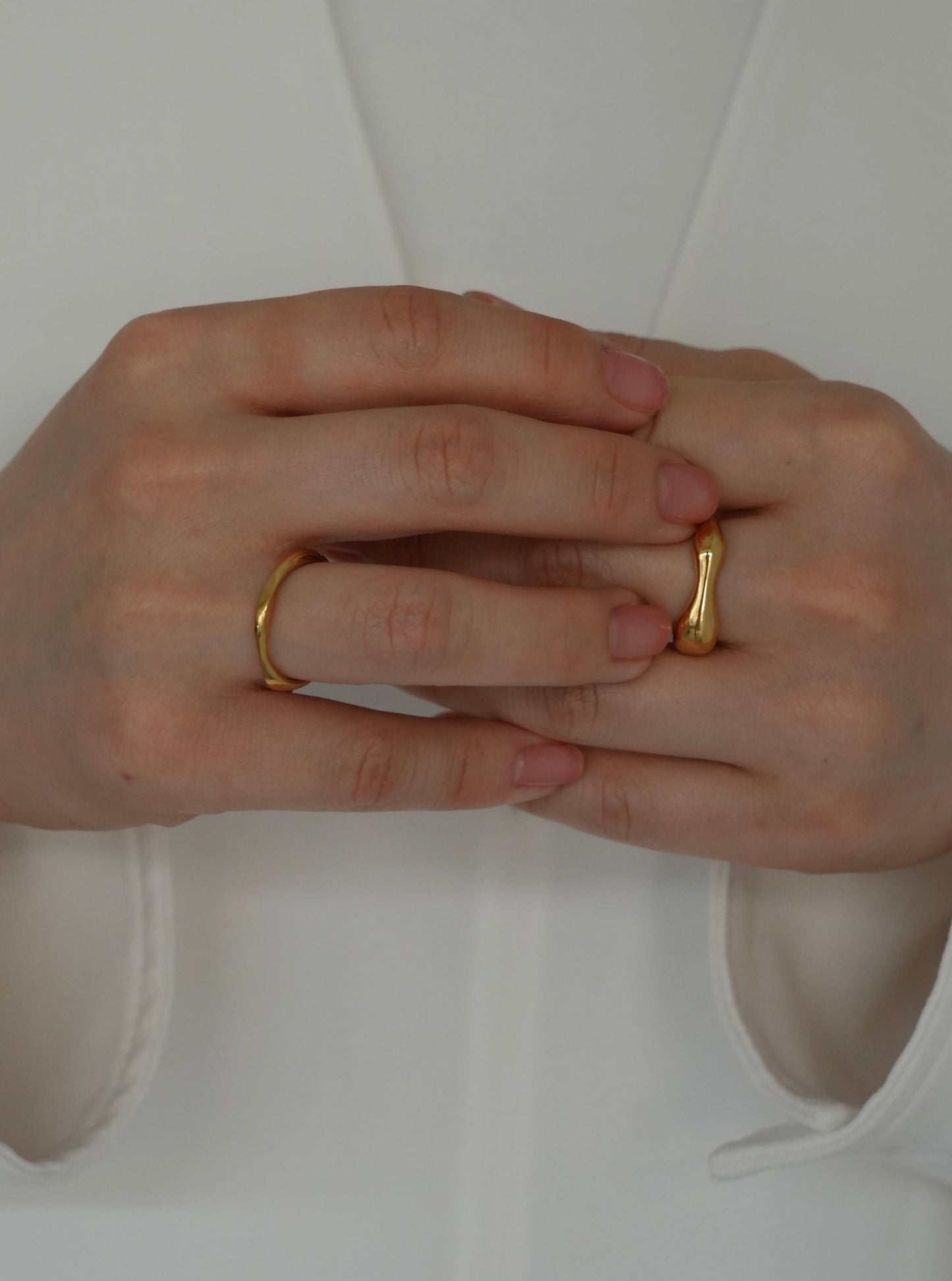wave ring / 316L(金属アレルギー対応)