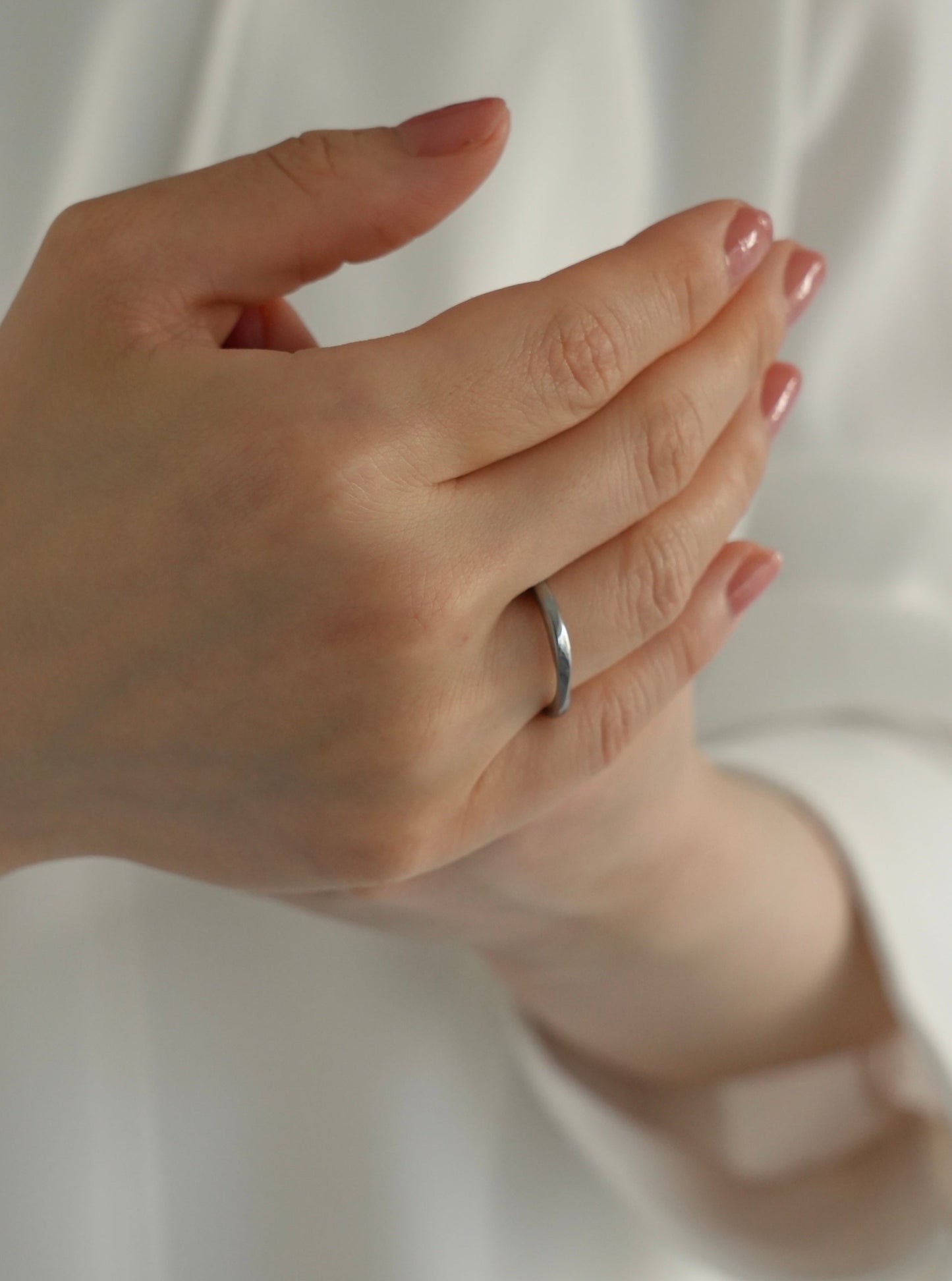 wave ring / 316L(金属アレルギー対応)