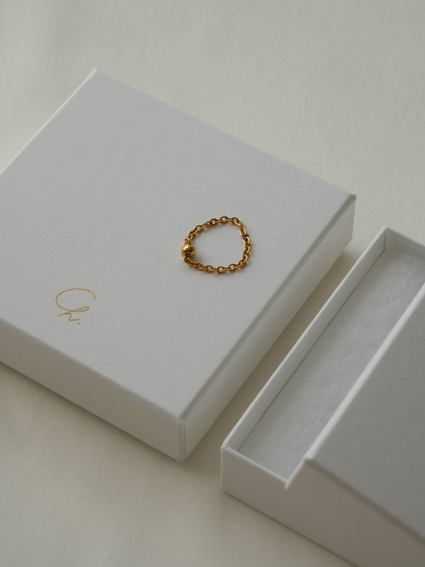 cloche chain ring / 316L(金属アレルギー対応)